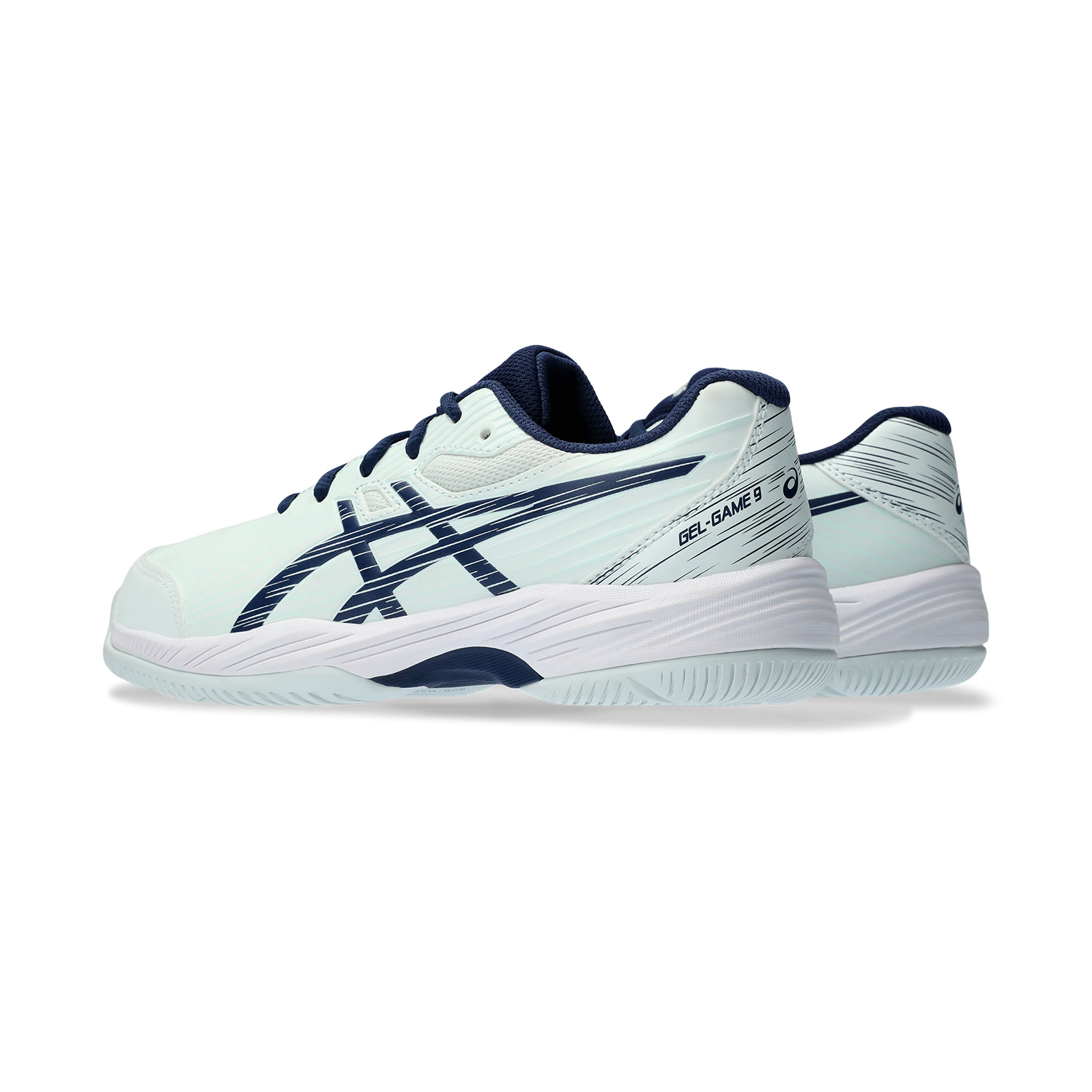 Asics Gel Game 9 GS Junior - Pale Mint/Blue Expanse