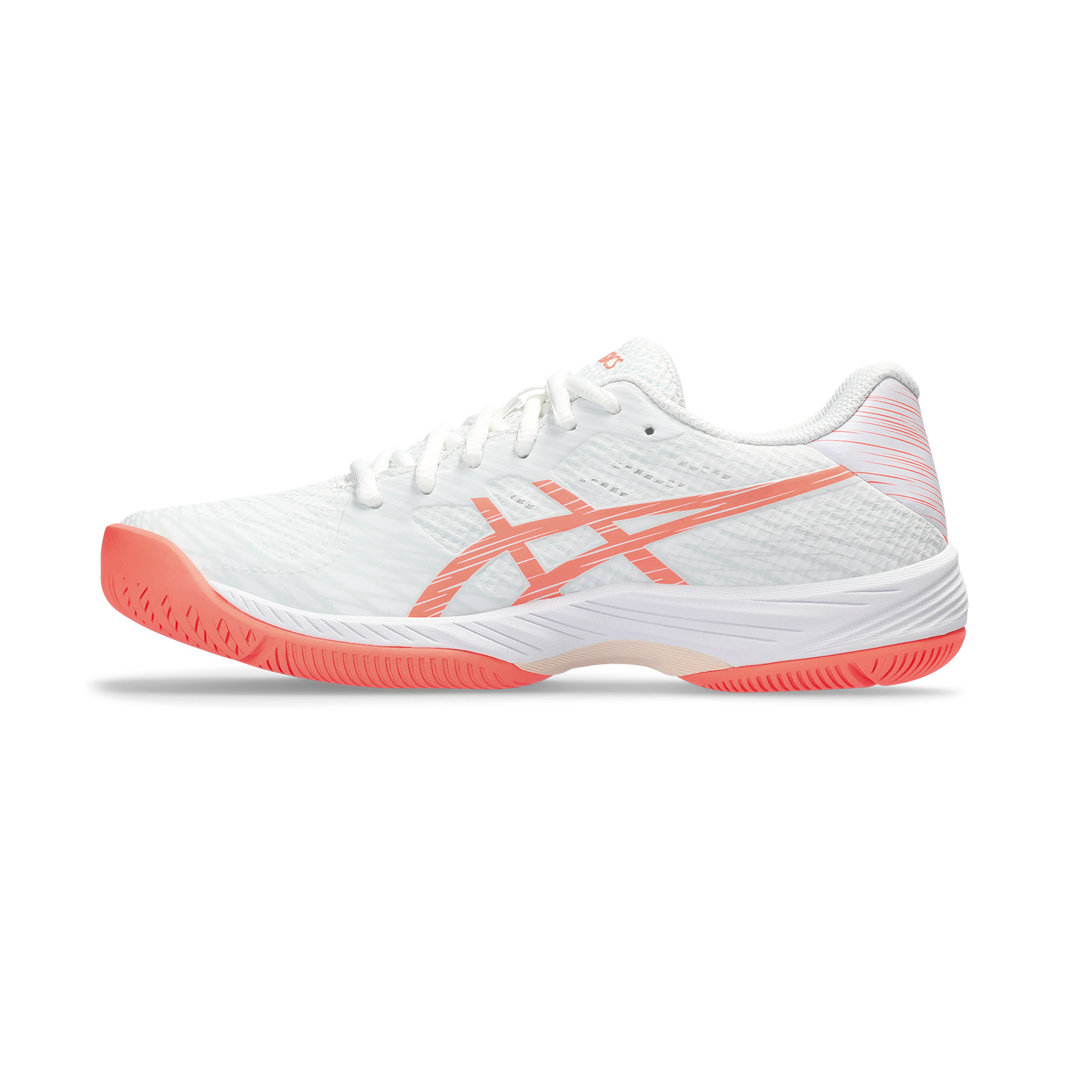 Asics Gel Game 9 Zapatillas de Tenis Mujer White Sun Coral
