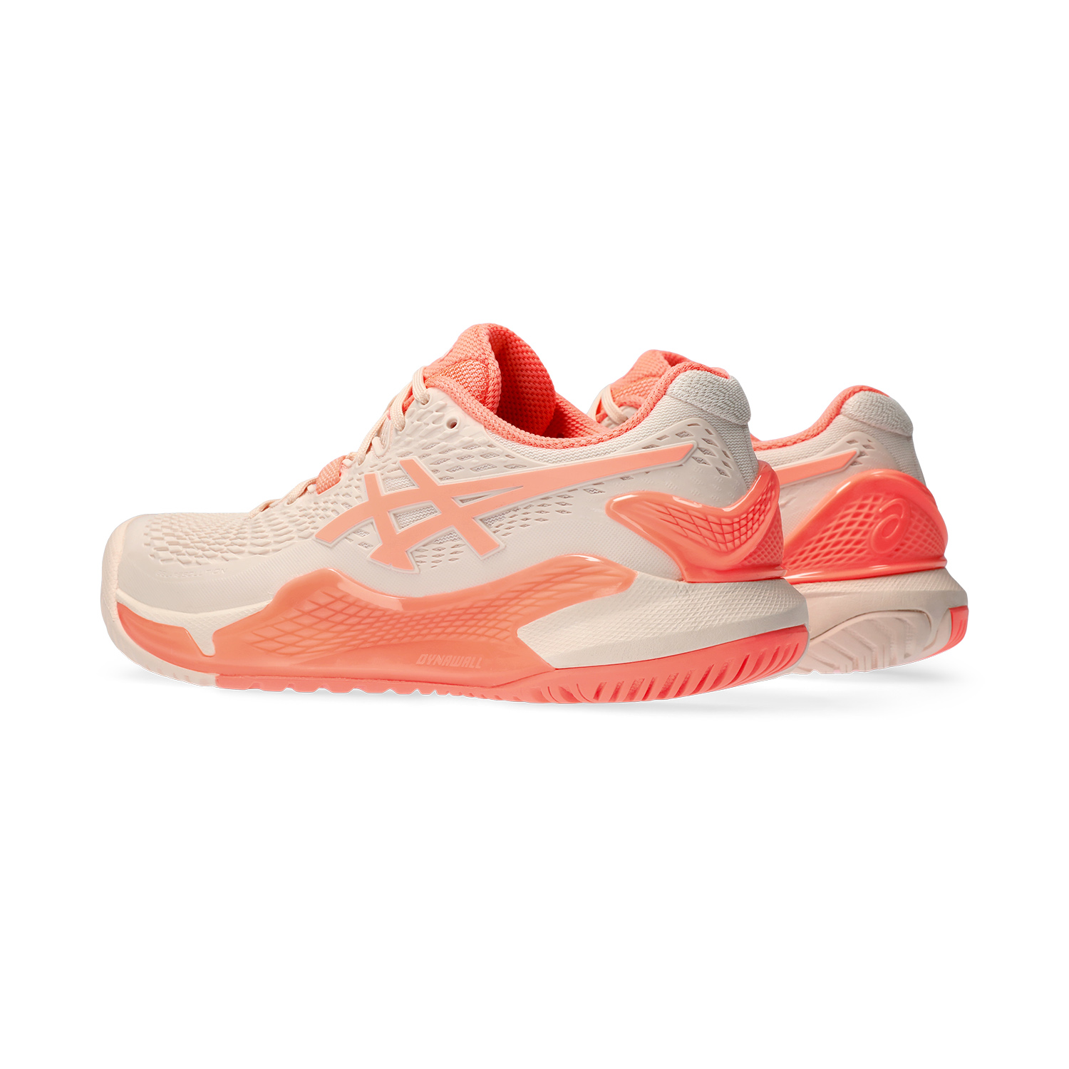 Asics Gel Resolution 9 White/Silver Women's Shoes