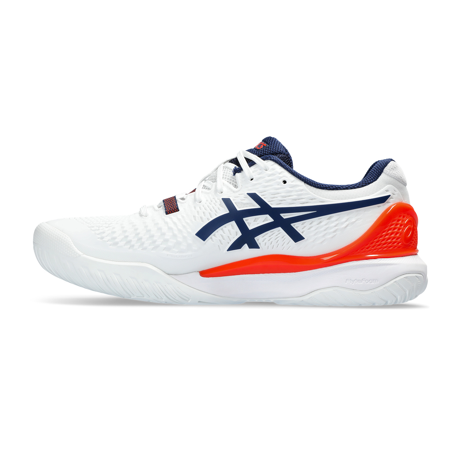 Asics Gel Resolution 9 - White/Blue Expanse