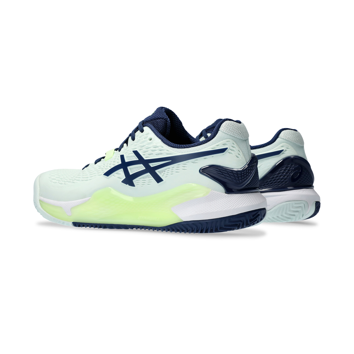 Asics Gel Resolution 9 Clay - Pale Mint/Blue Expanse