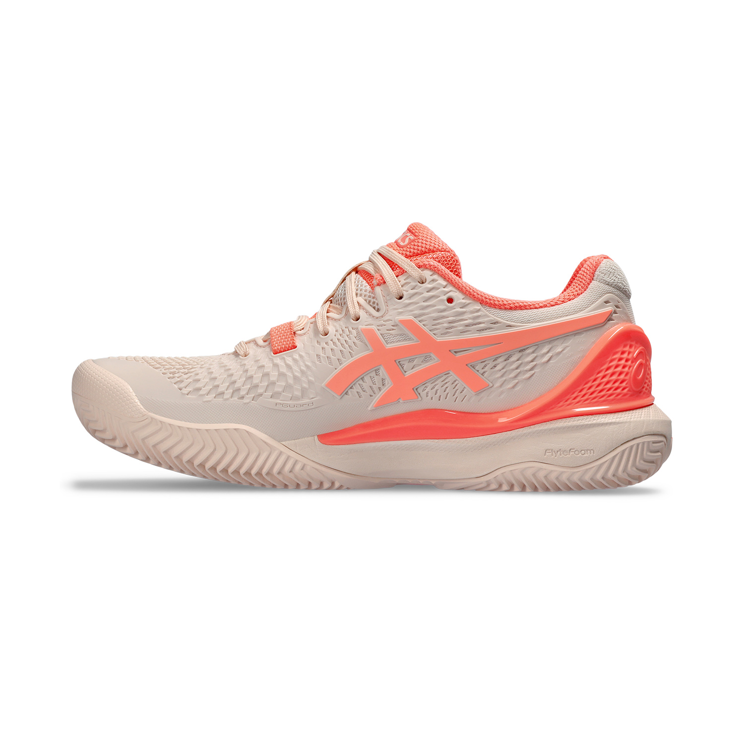 Asics Gel Resolution 9 Clay - Pearl Pink/Sun Coral
