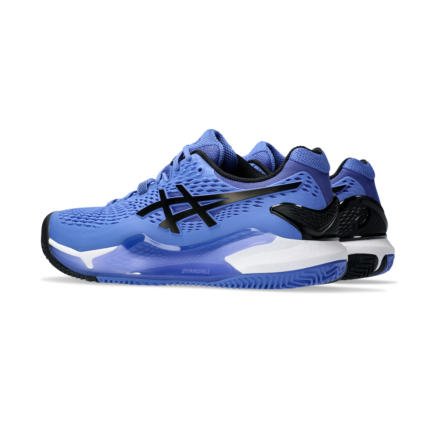 Asics Gel Resolution Clay 9 Men's Tennis Shoes - Sapphire/Black