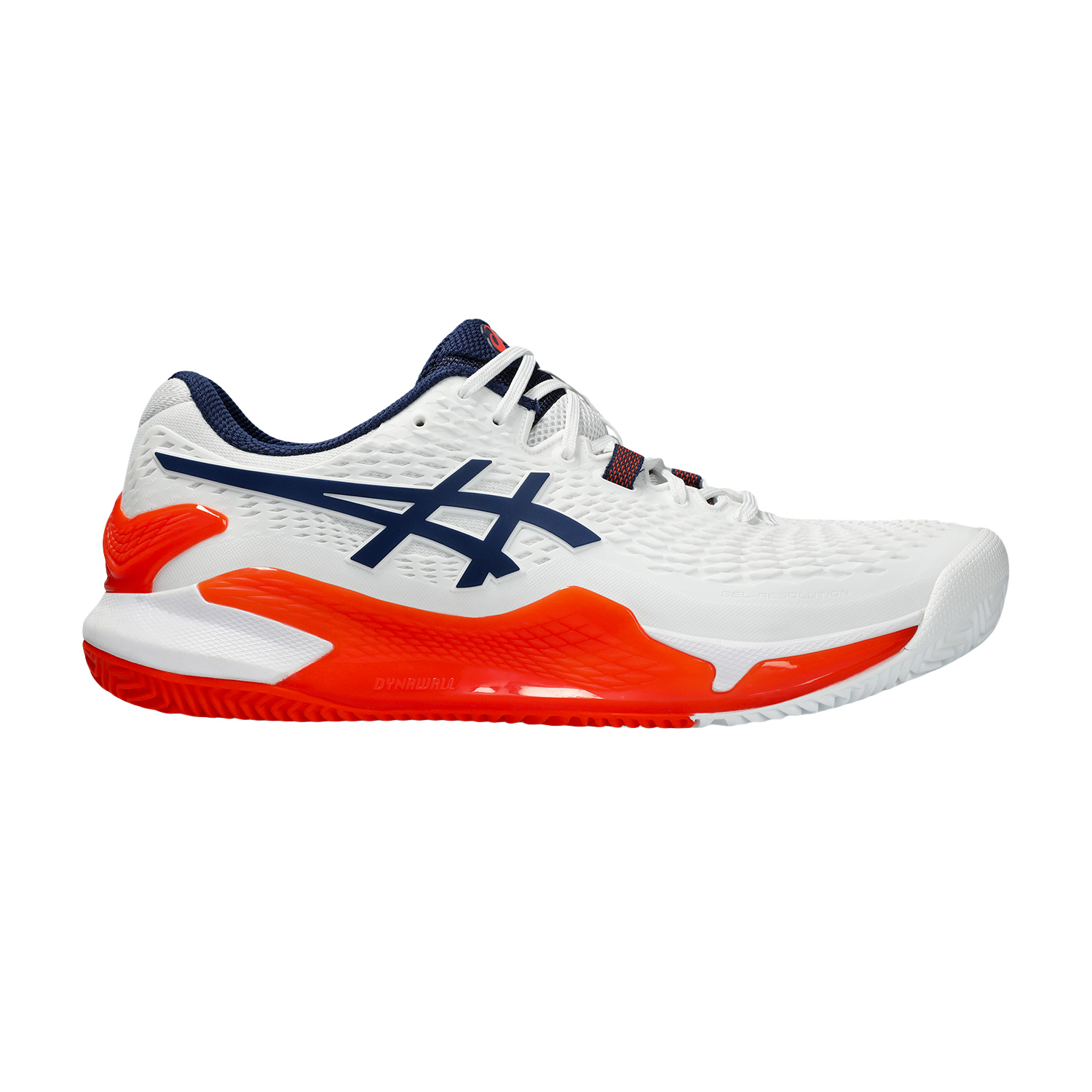 Asics Gel Resolution 9 Clay - White/Blue Expanse