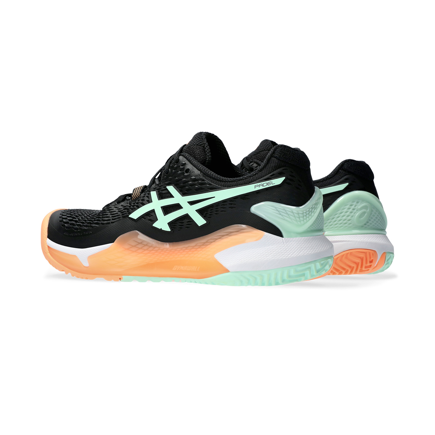 Asics Gel Resolution 9 Padel - Black/Mint Tint