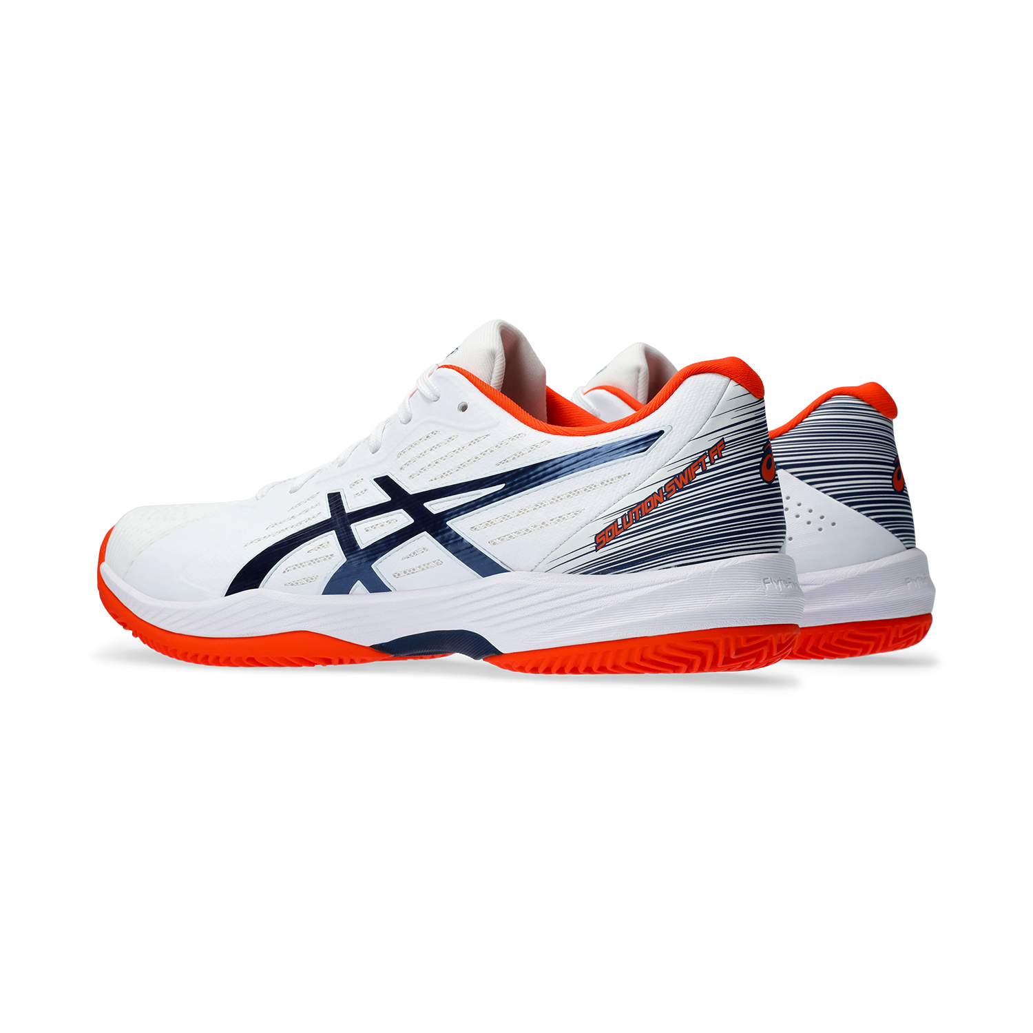 Asics Solution Swift FF Clay - White/Blue Expanse
