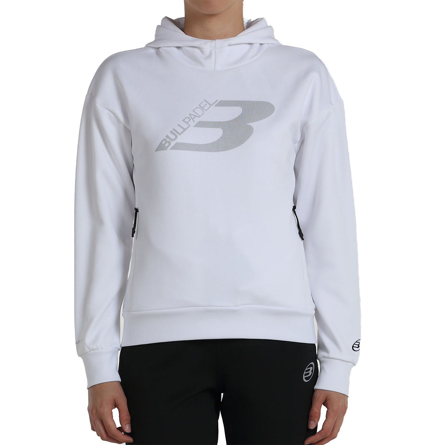 Bullpadel Incoe Sudadera de Padel Mujer Blanco