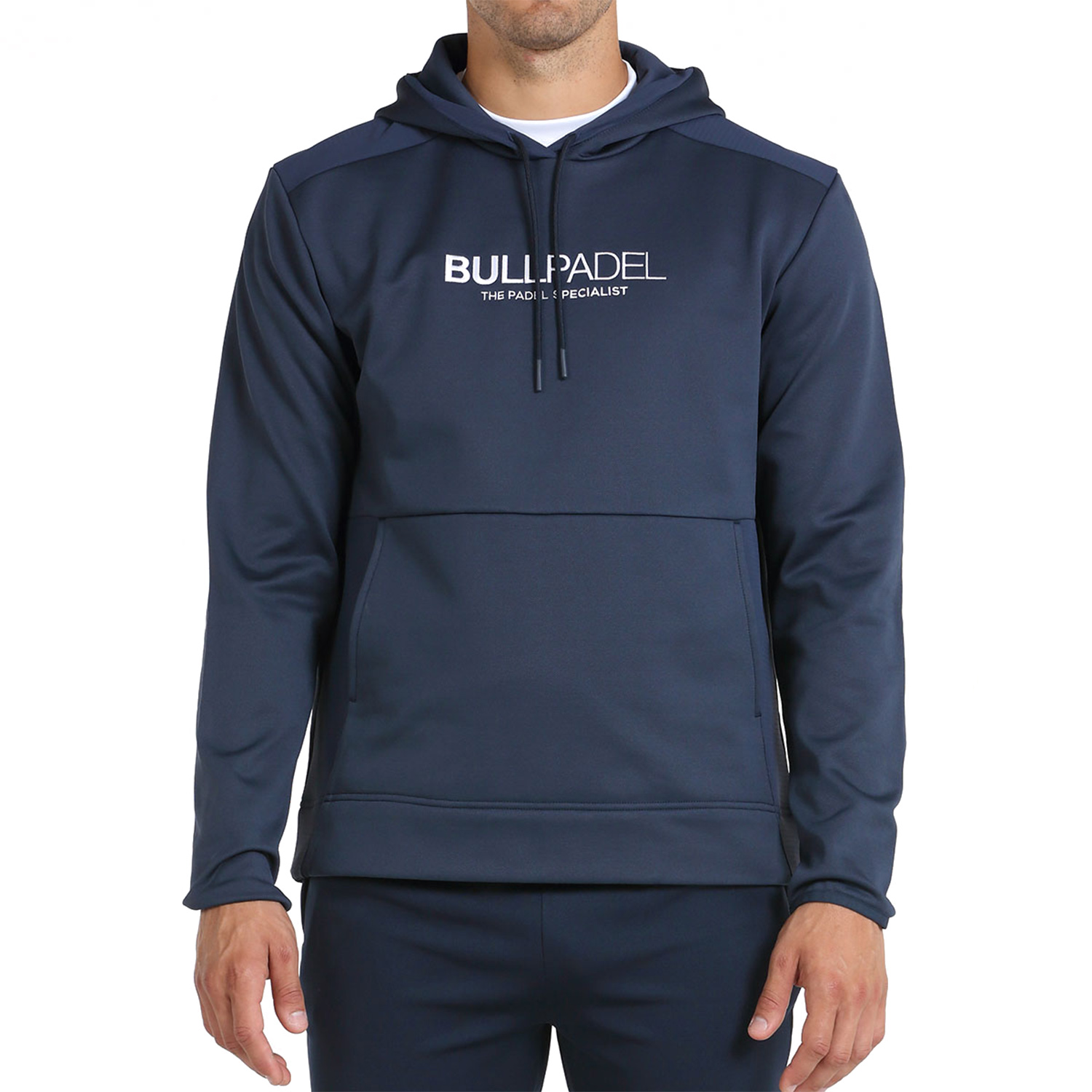 Bullpadel Yambo Sudadera de Padel Hombre Azul Lavado