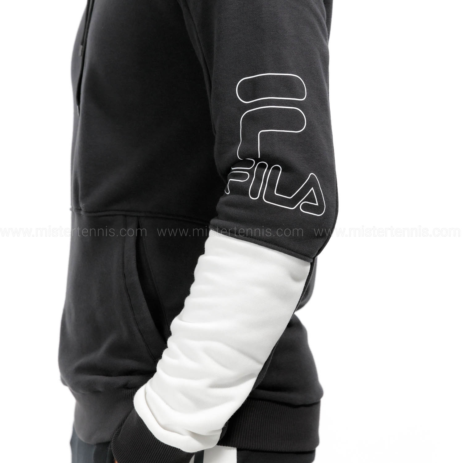 Fila Hayo Felpa - Black/White Stripes