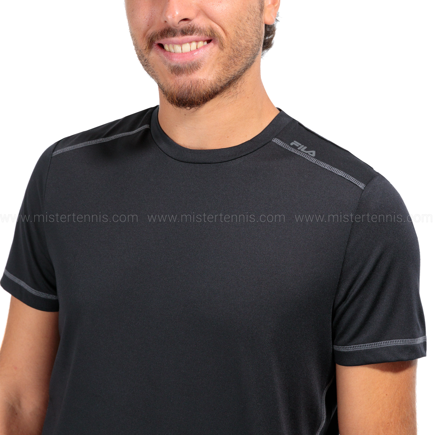 Fila Jannis T-Shirt - Black