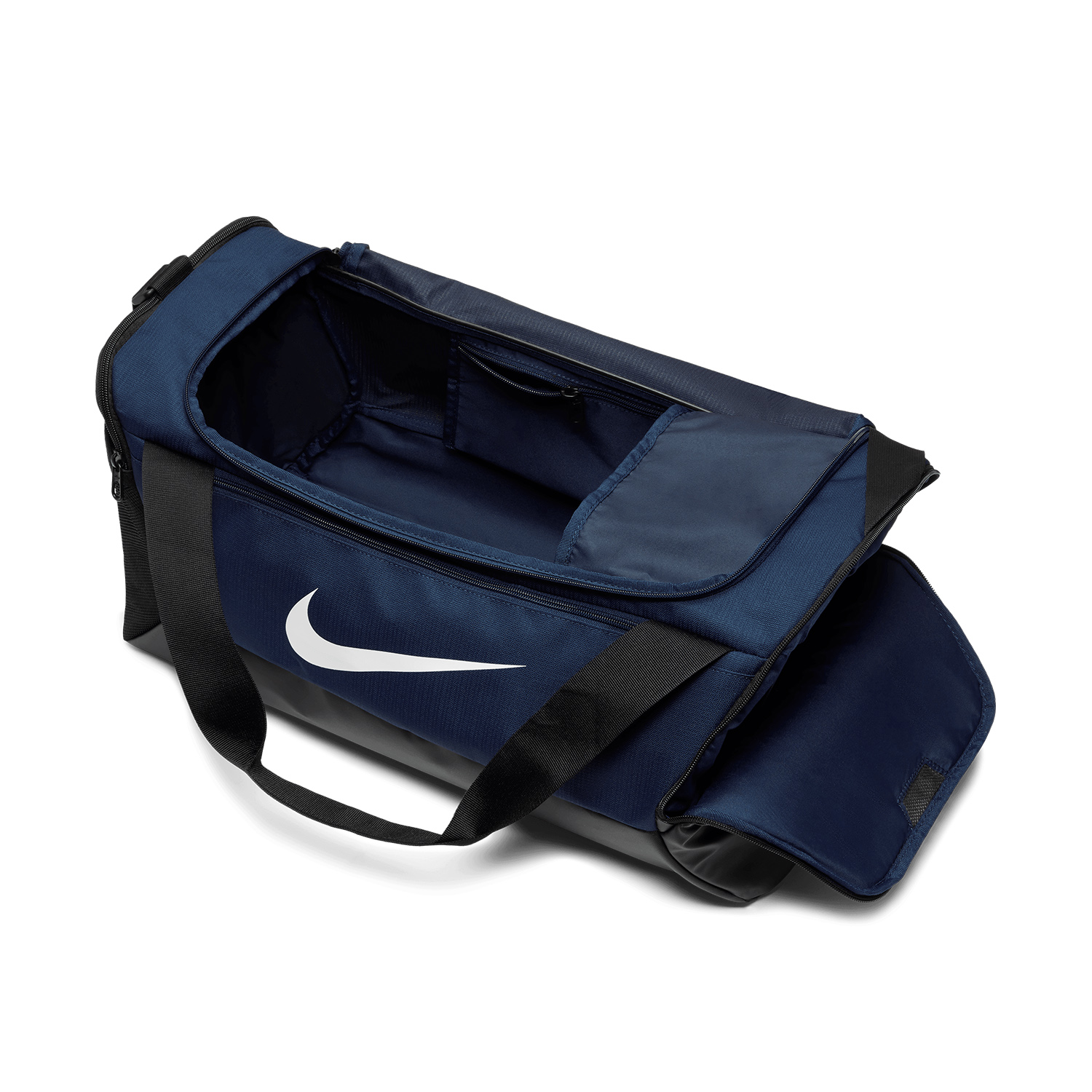 Nike Brasilia 9.5 Small Duffle - Midnight Navy/Black/White