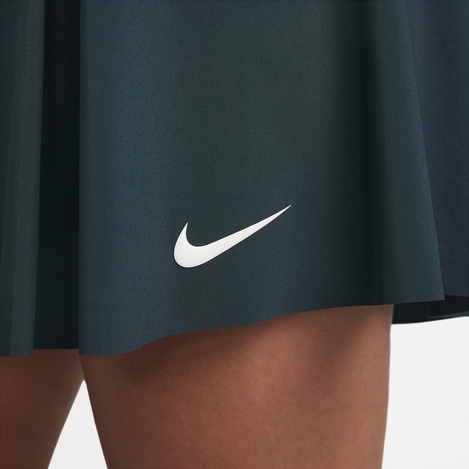 Nike Dri-FIT Advantage Skirt - Deep Jungle/White