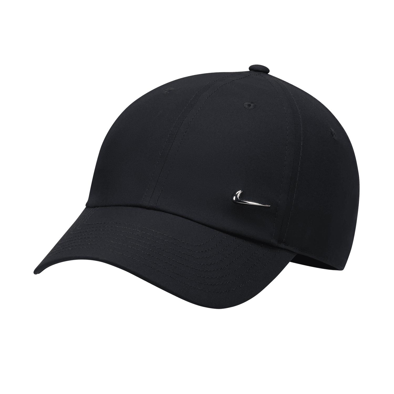 Nike Dri-FIT Club Gorra - Black/Metallic Silver