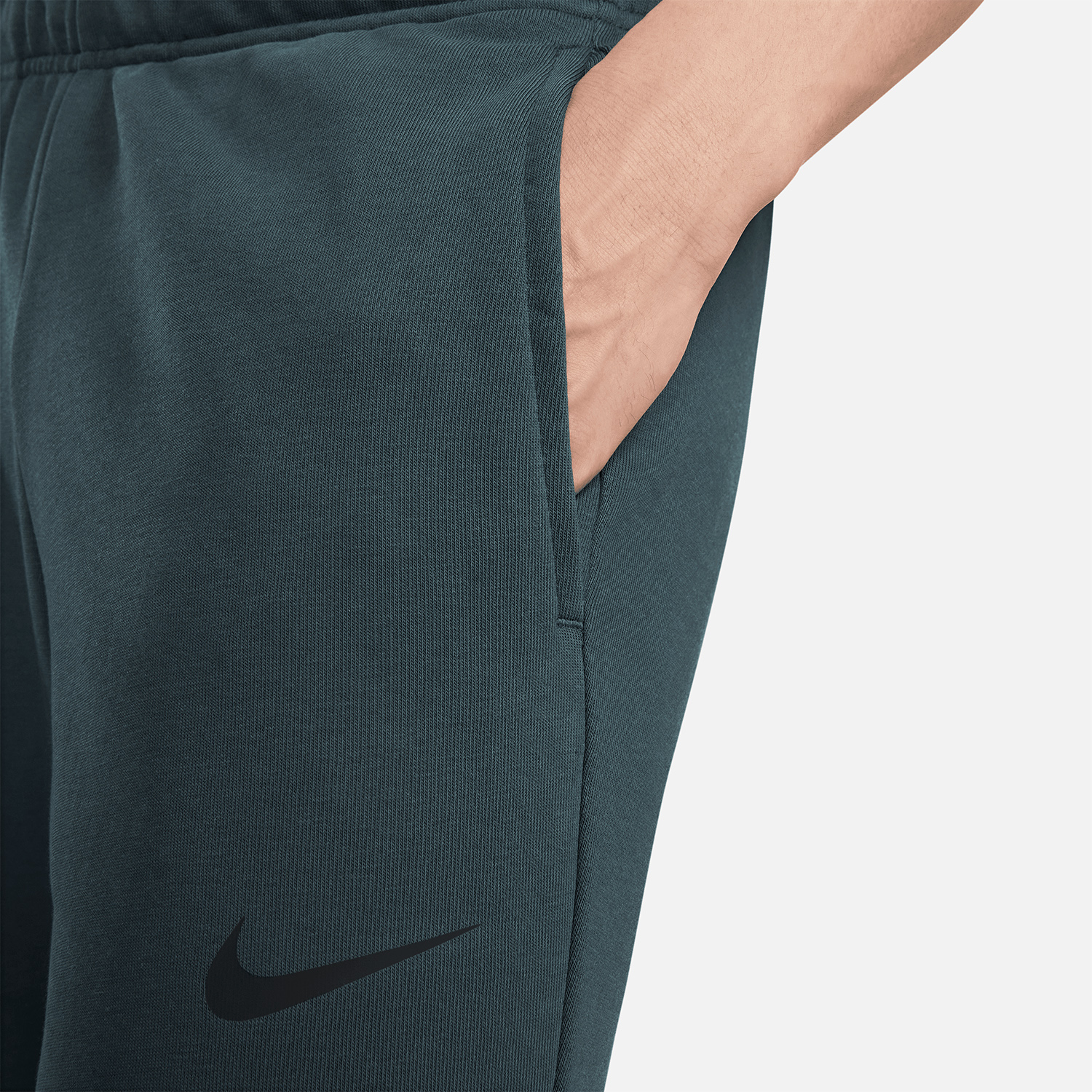 Nike Dri-FIT Men's Tennis Pants - Deep Jungle/Black