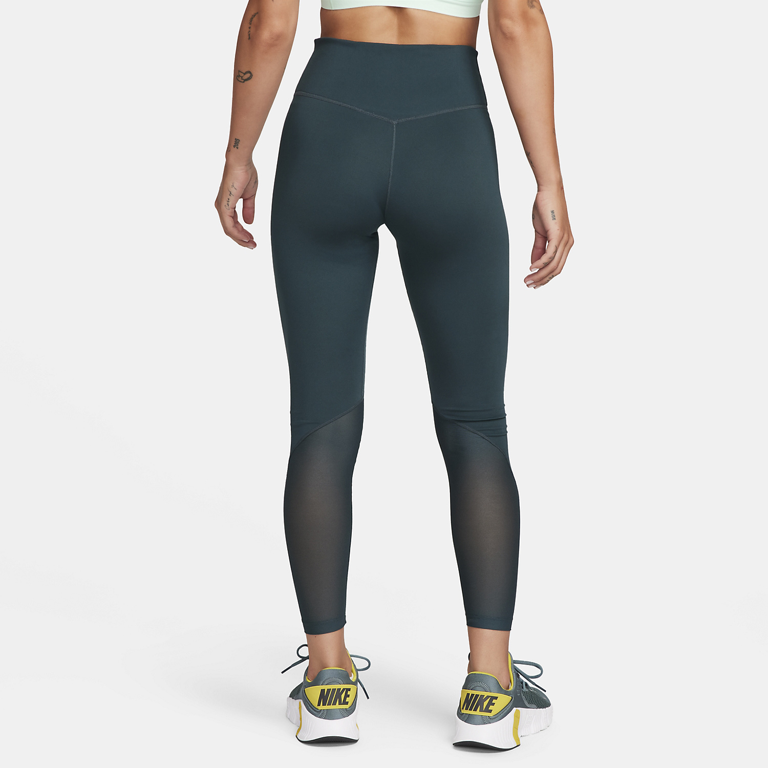 Mallas Verdes Leggings NOBULL Mid-Rise 7/8 Para Mujer Verde