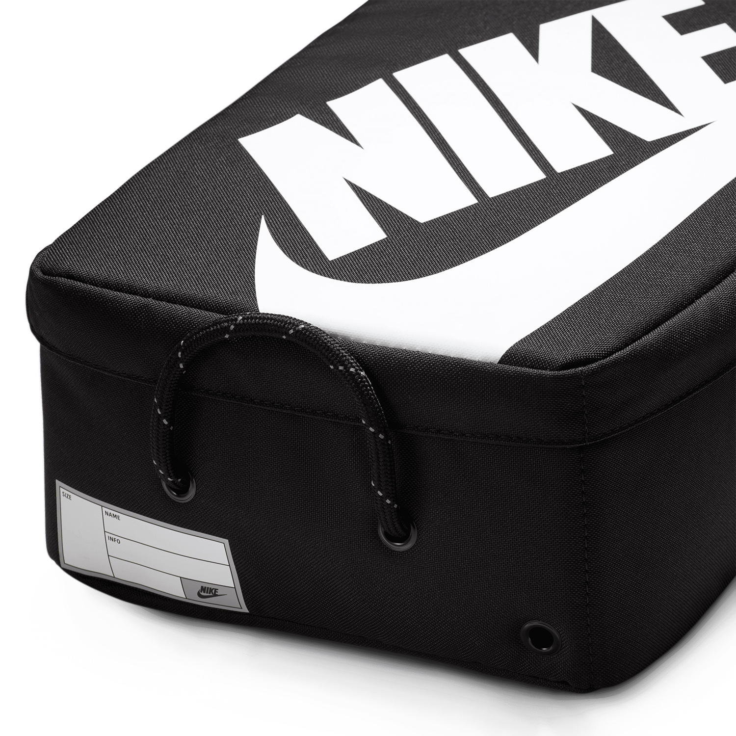 Nike Swoosh Shoe Bag - Black/White