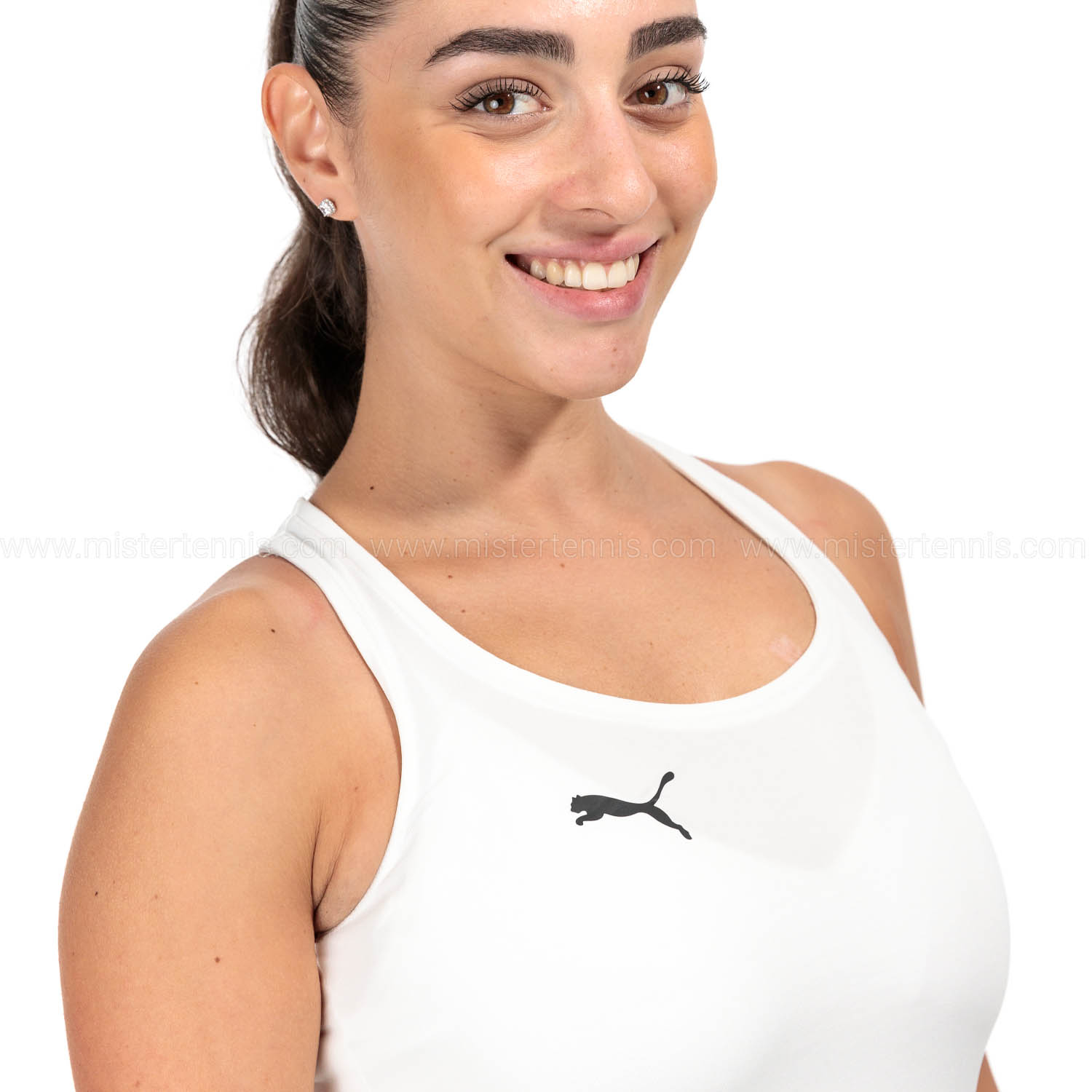 Puma Teamliga Tank - White