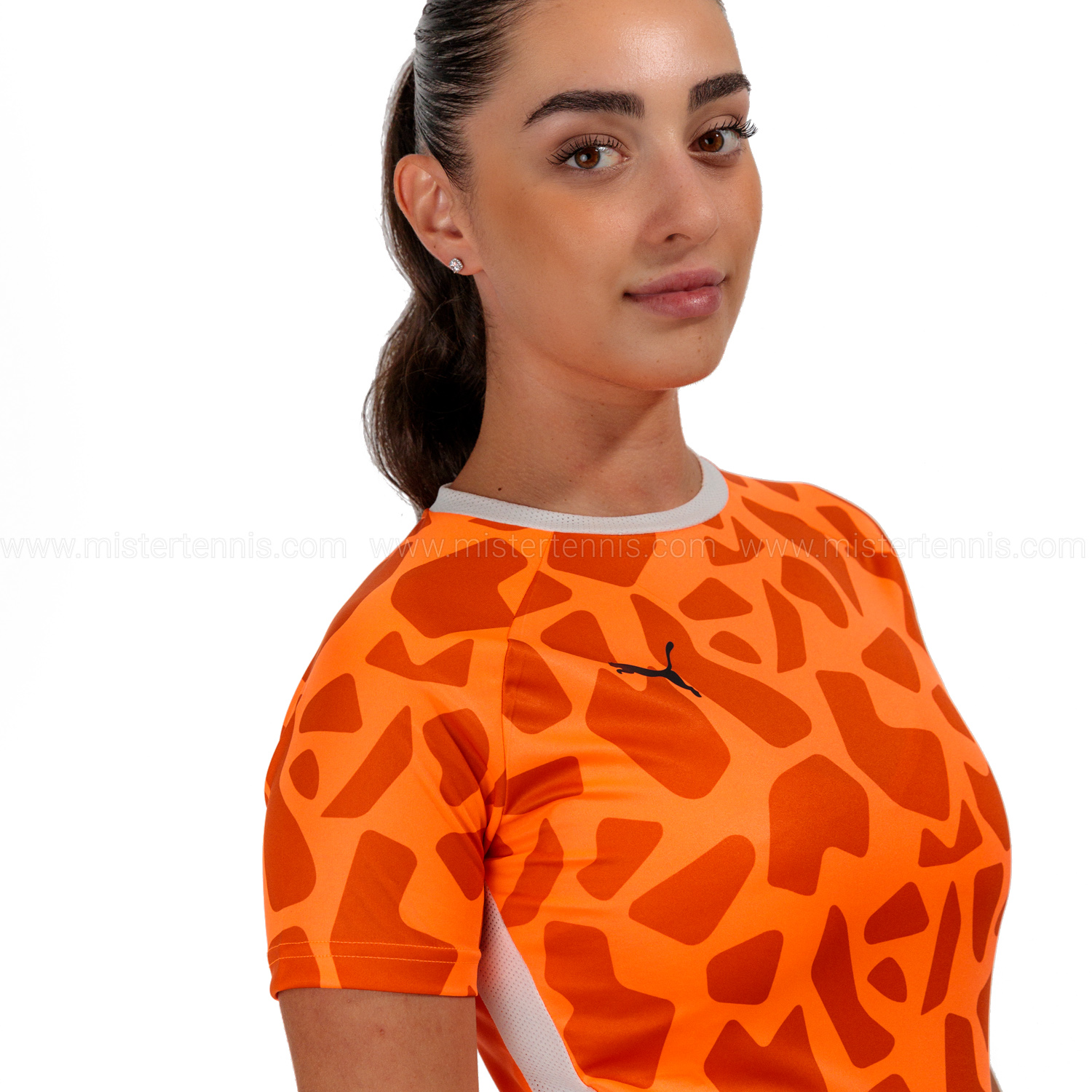 Puma Teamliga Graphic T-Shirt - Ultra Orange