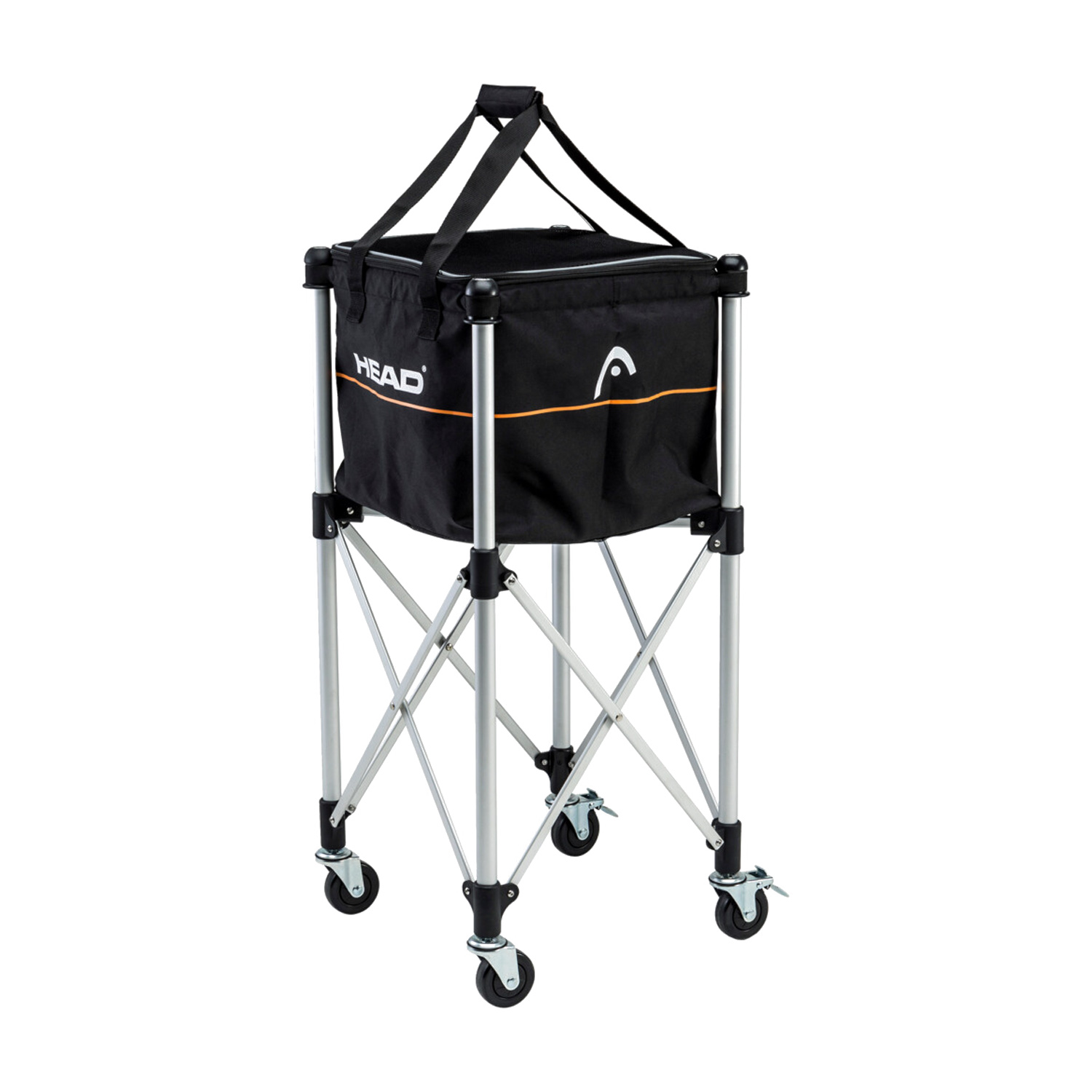 Head Ball Carrito Porta Pelotas - Black