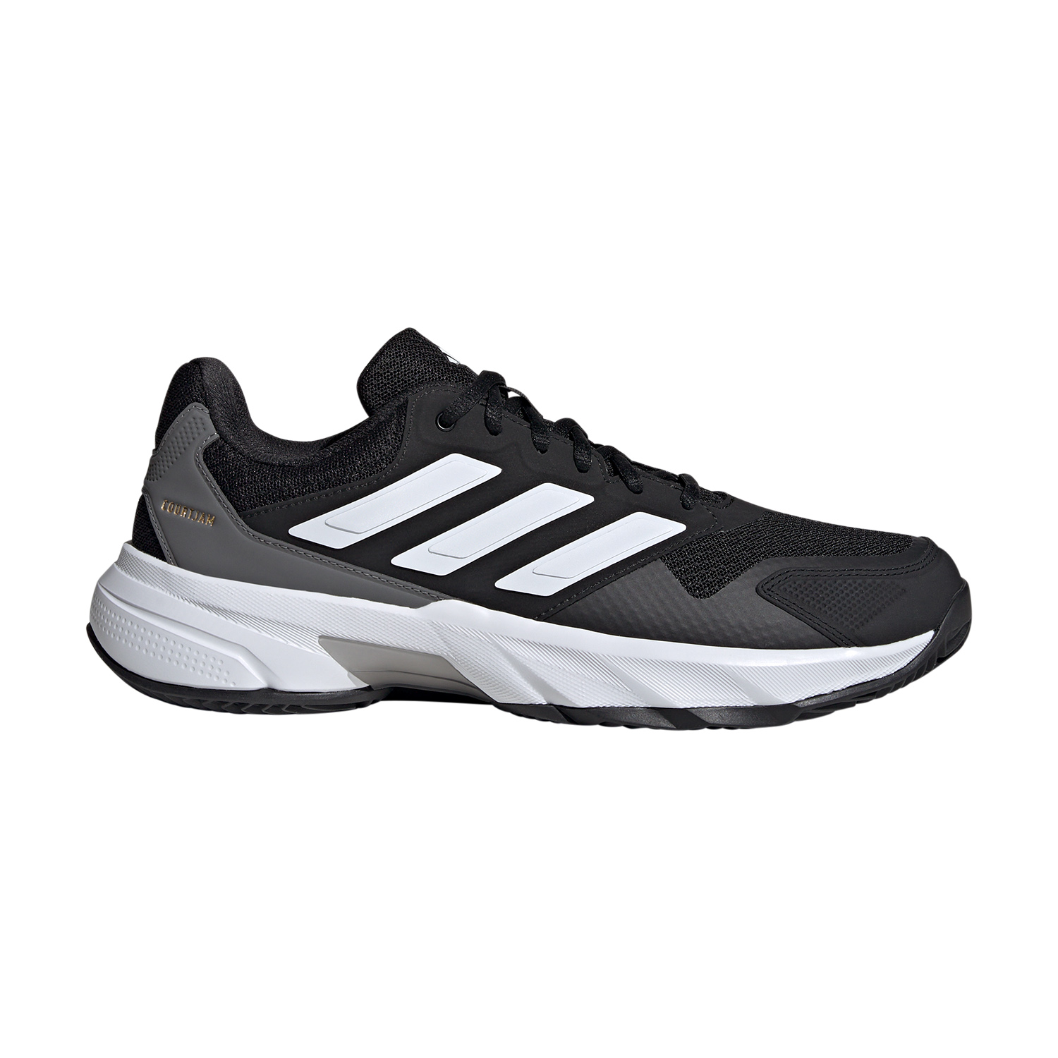 adidas CourtJam Control 3 Clay - Core Black/FTWR White/Grey Four