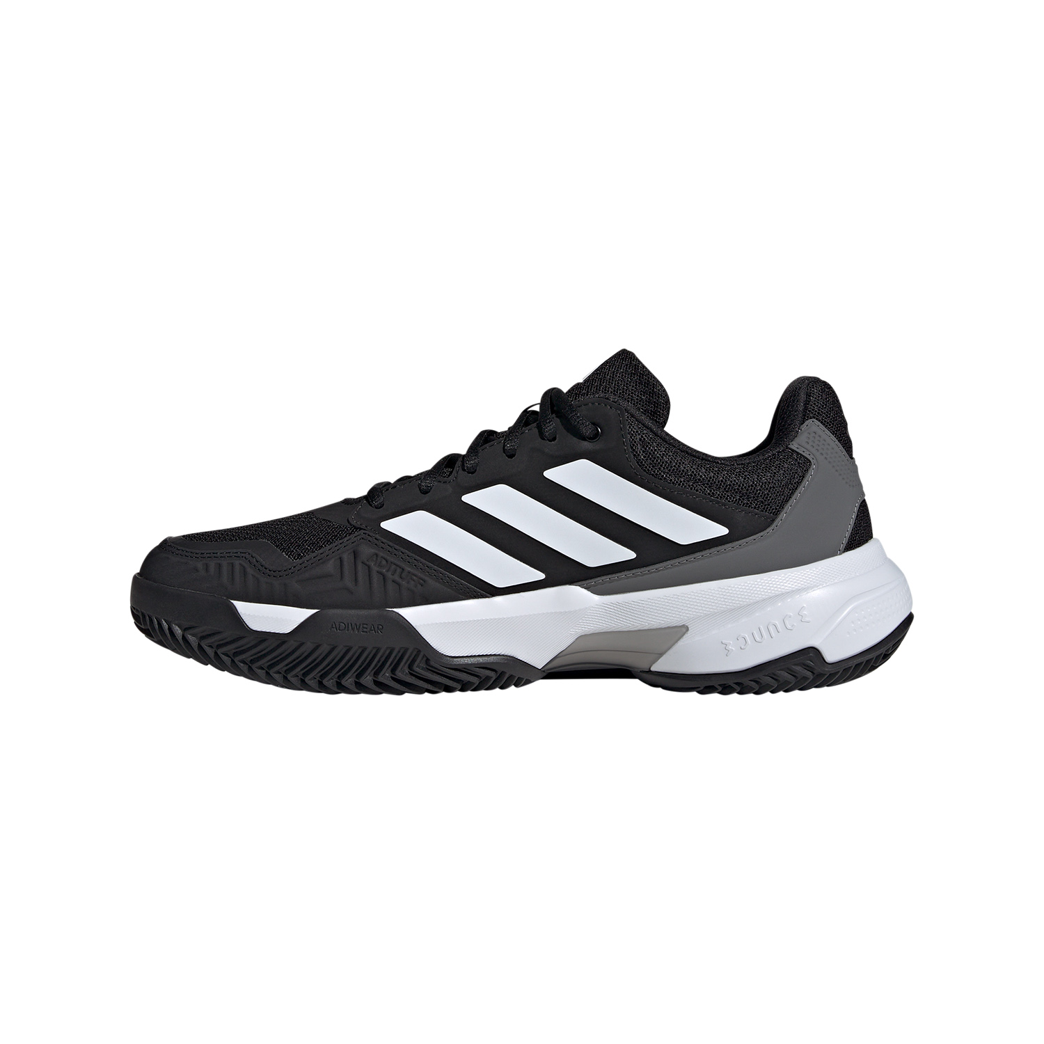 adidas CourtJam Control 3 Clay - Core Black/FTWR White/Grey Four