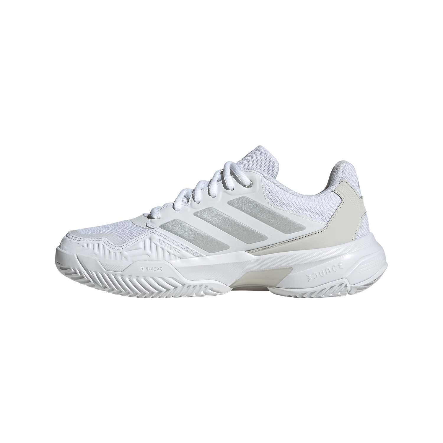 adidas Courtjam Control 3 - FTWR White/Silver Met/Grey One