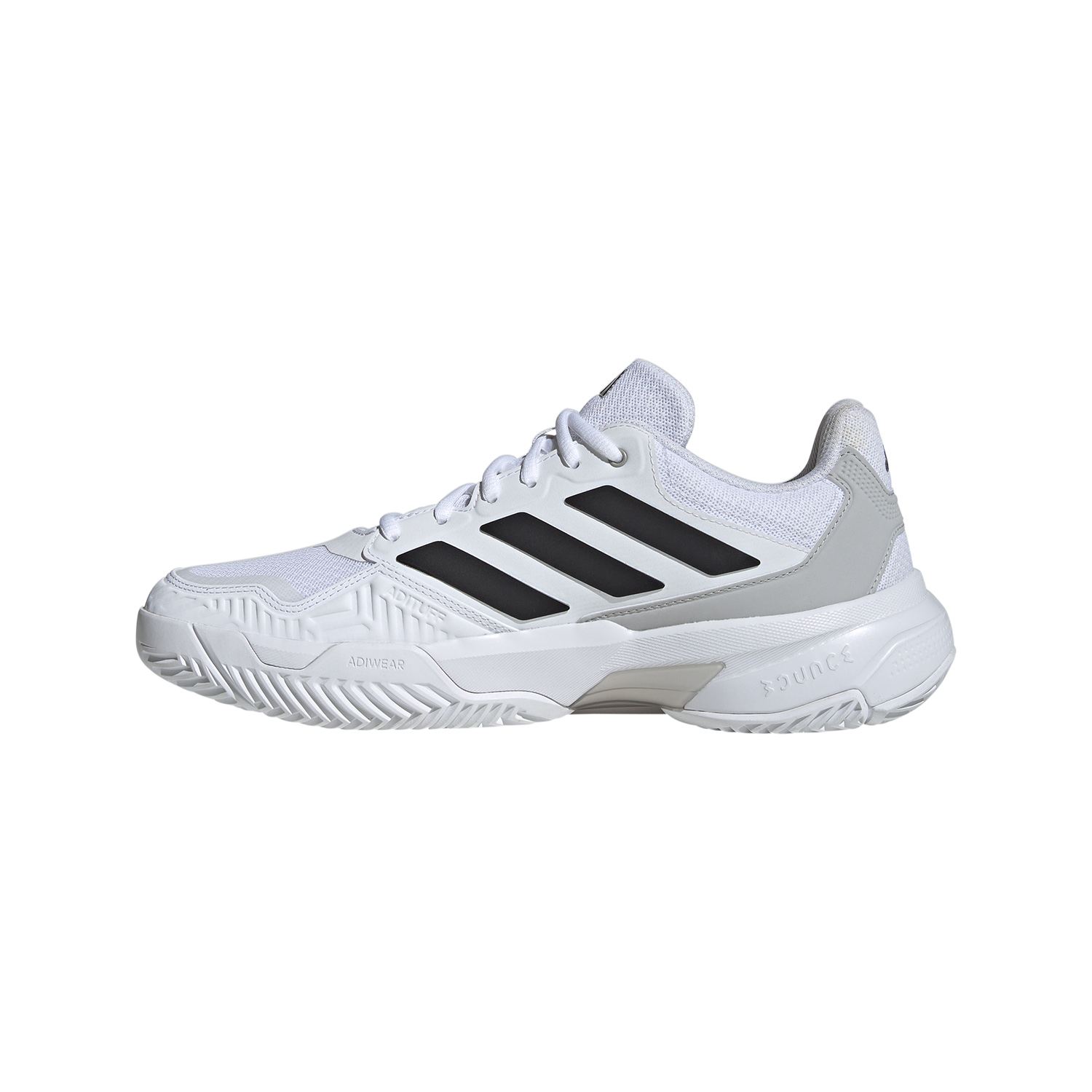 adidas CourtJam Control 3 - FTWR White/Core Black/Grey Two