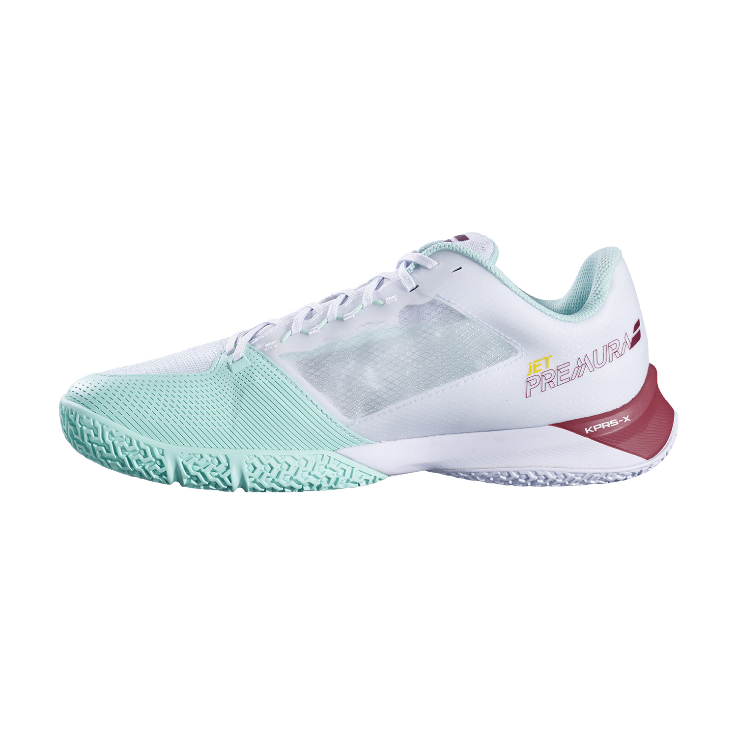 Babolat Jet Premura 2 Juan Lebron - White/Red Dahlia