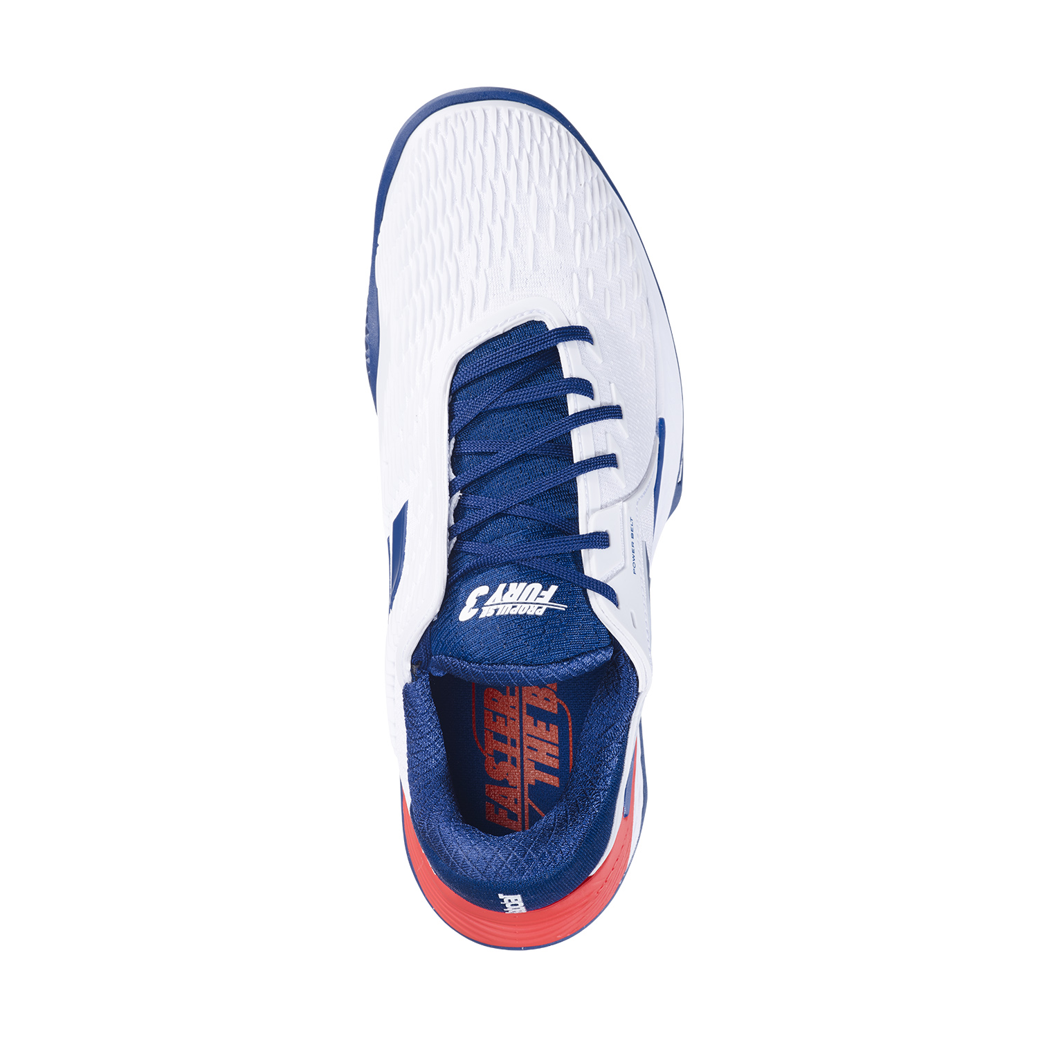 Babolat Propulse Fury 3 Clay - White/Estate Blue