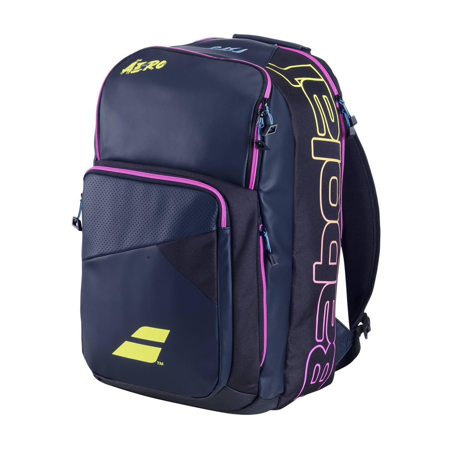 Babolat Pure Aero Rafa Mochila - Black/Orange/Purple