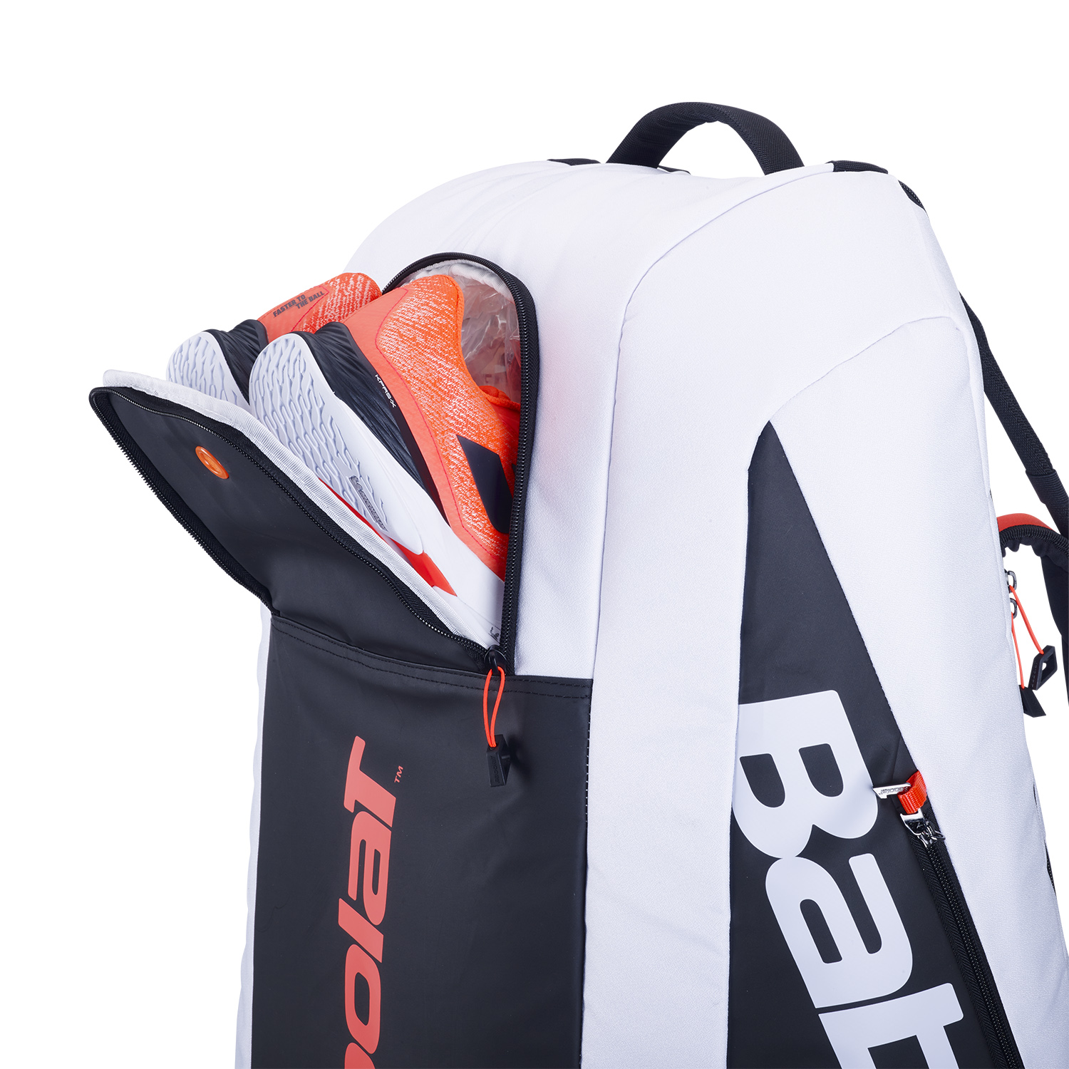 Babolat Pure Strike x 12 Bag - White/Red