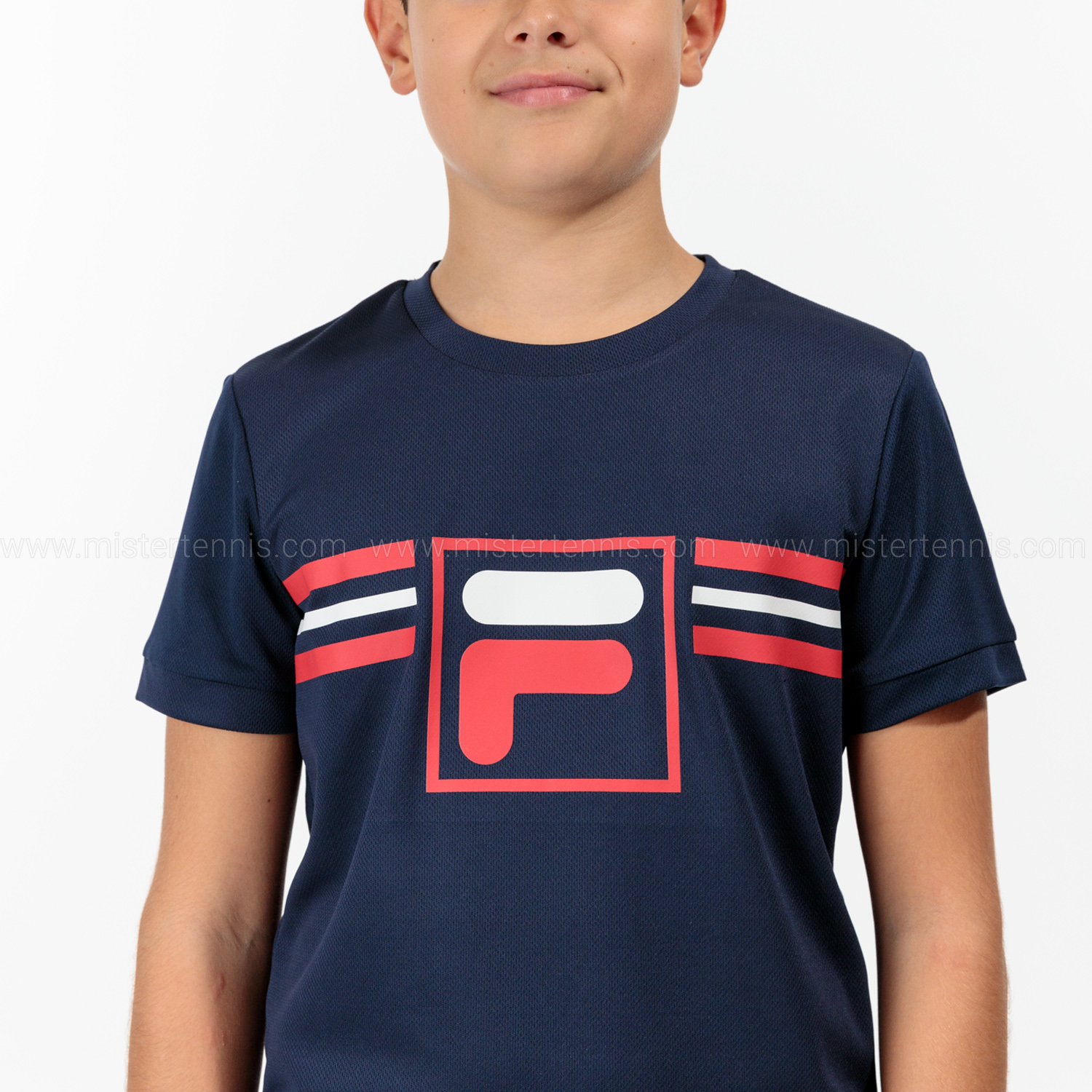 Fila Oscar T-Shirt Boy - Navy