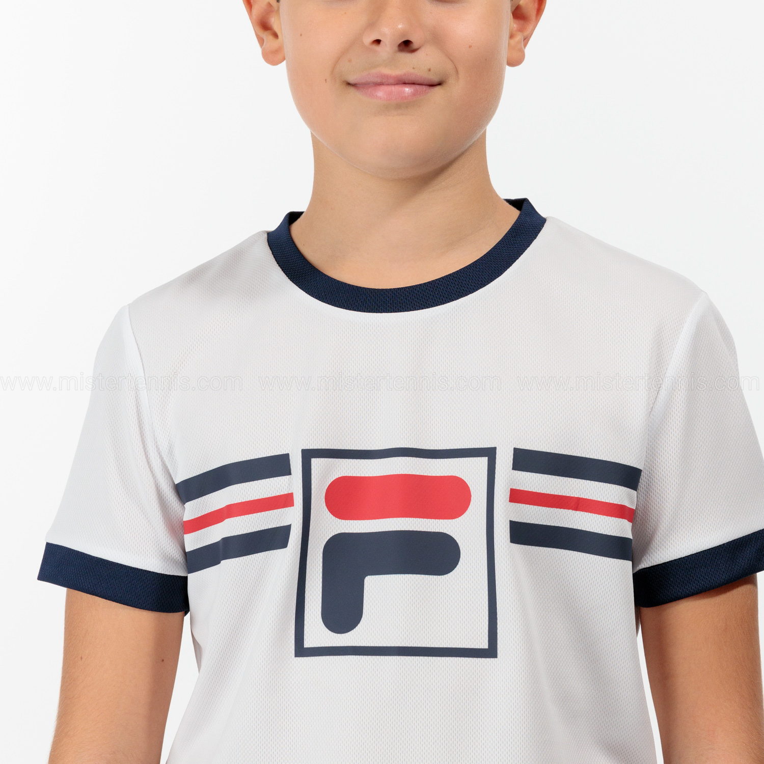 Fila Oscar Maglietta Bambino - White