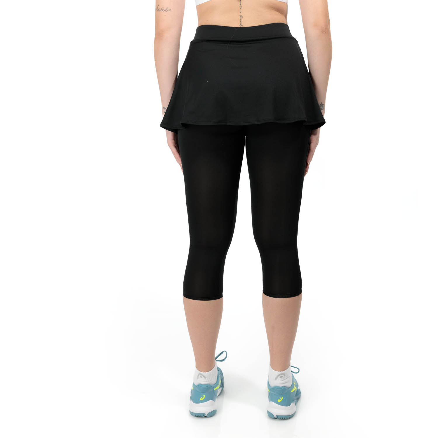 Mizuno Release 2 in 1 Women's Tennis Tights Skirt - Black