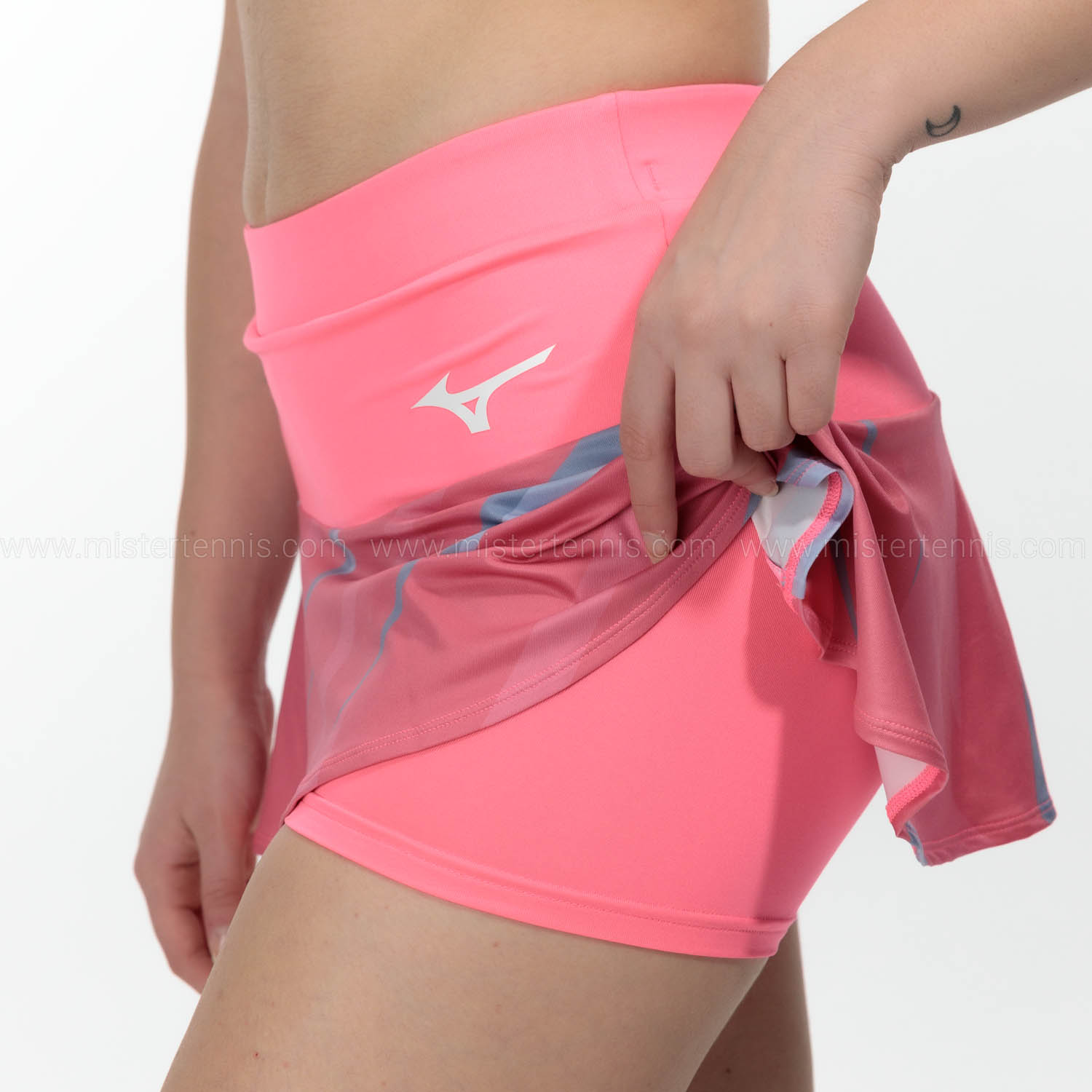 Mizuno Release Flying Skirt - High Vis Pink