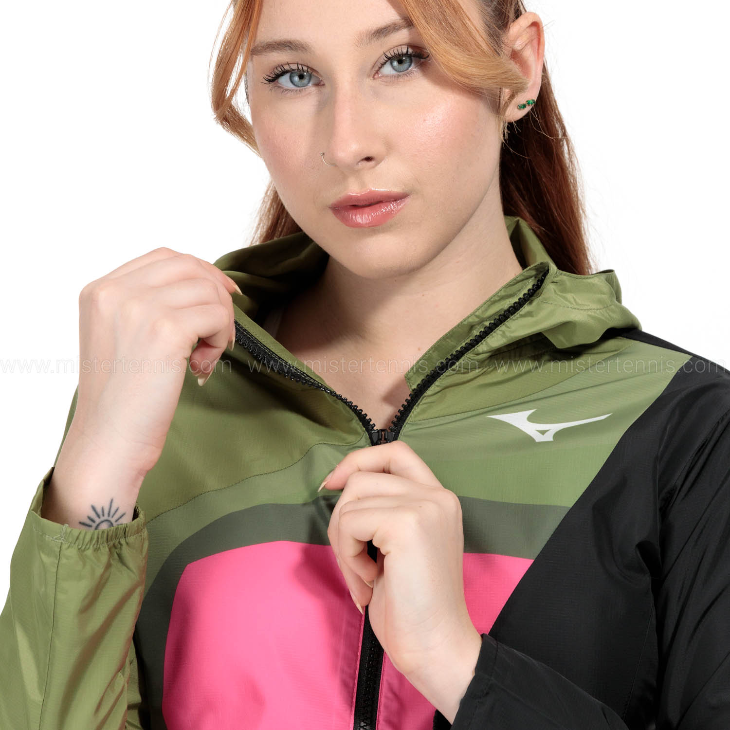 Mizuno Release Chaqueta - Calliste Green