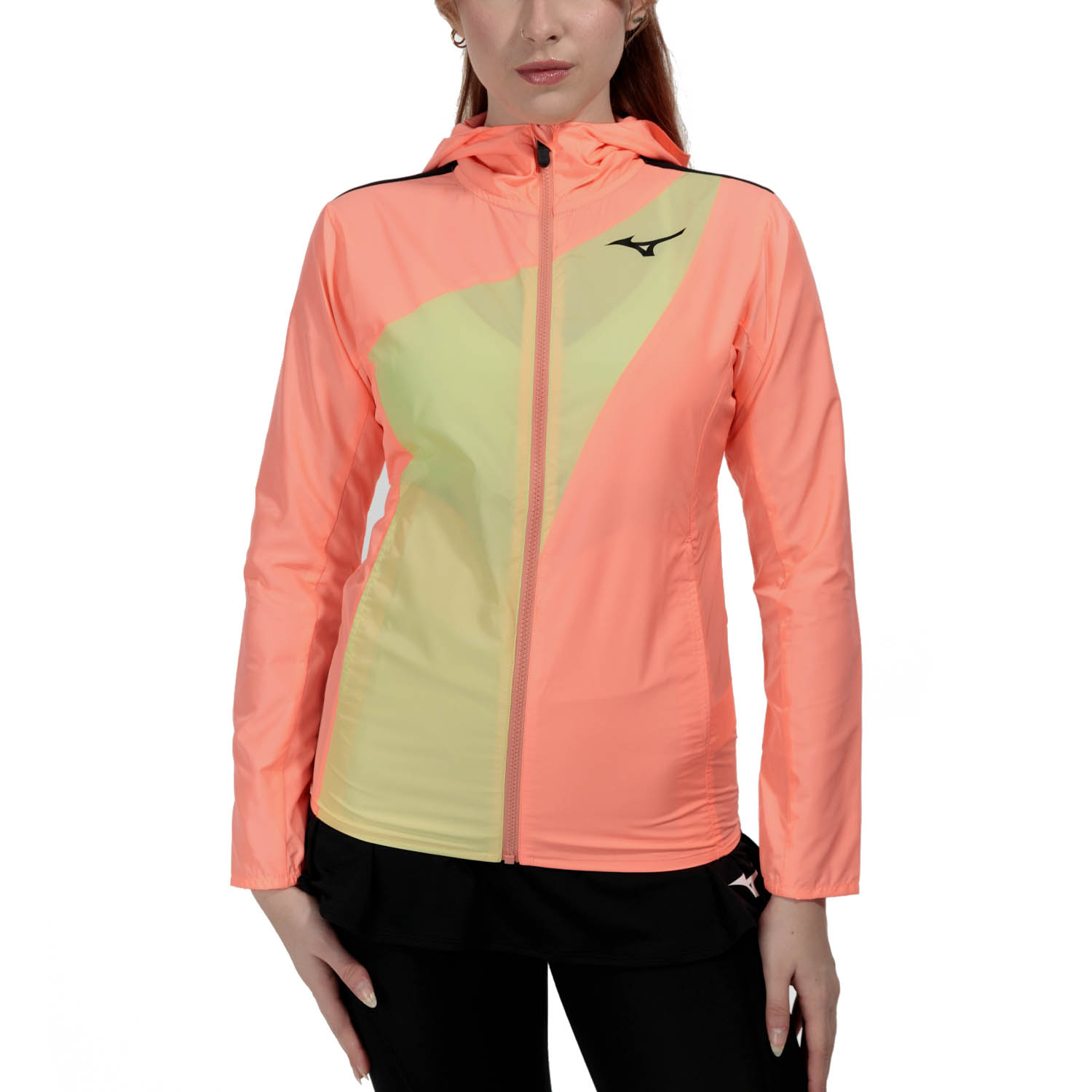 Mizuno Release Chaqueta - Candy Coral/Luminous