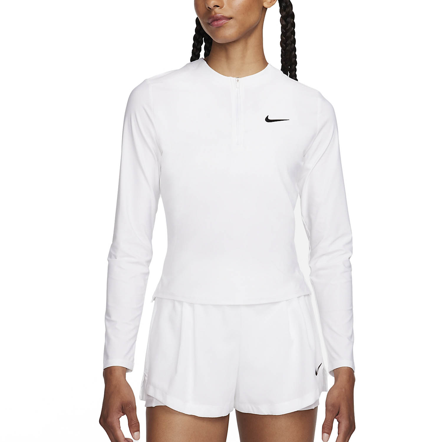 Nike Advantage Camisa - White/Black
