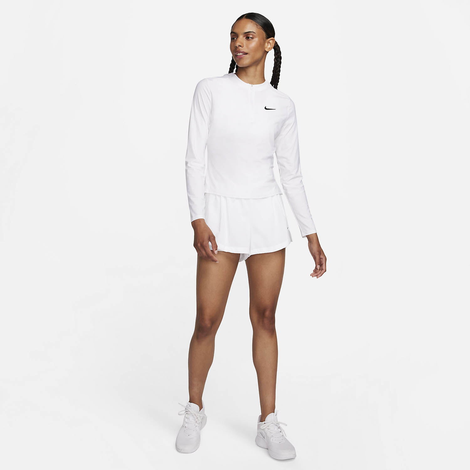 Nike Advantage Shirt - White/Black