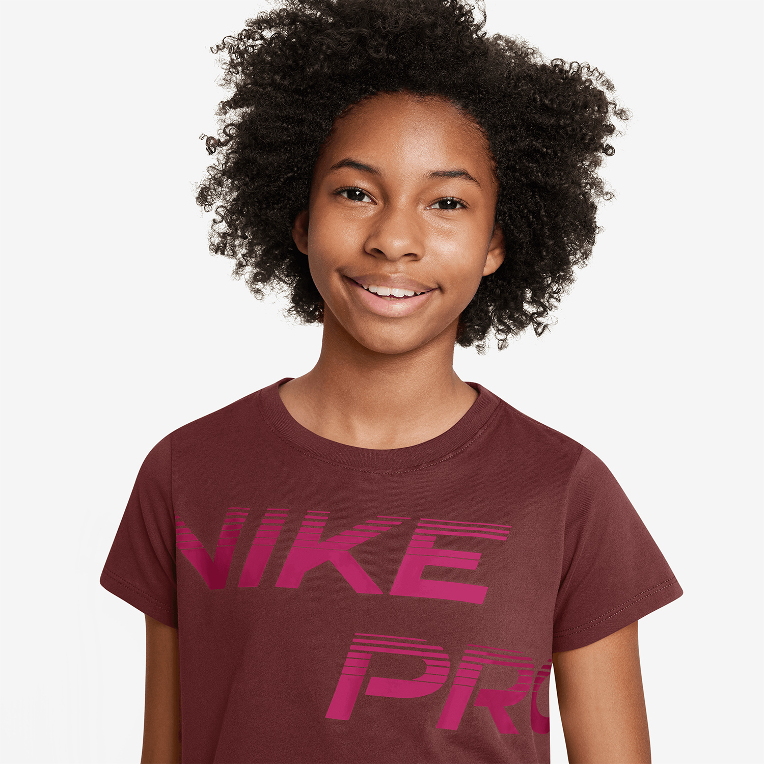 Nike Dri-FIT Essential Maglietta Bambina - Dark Team Red