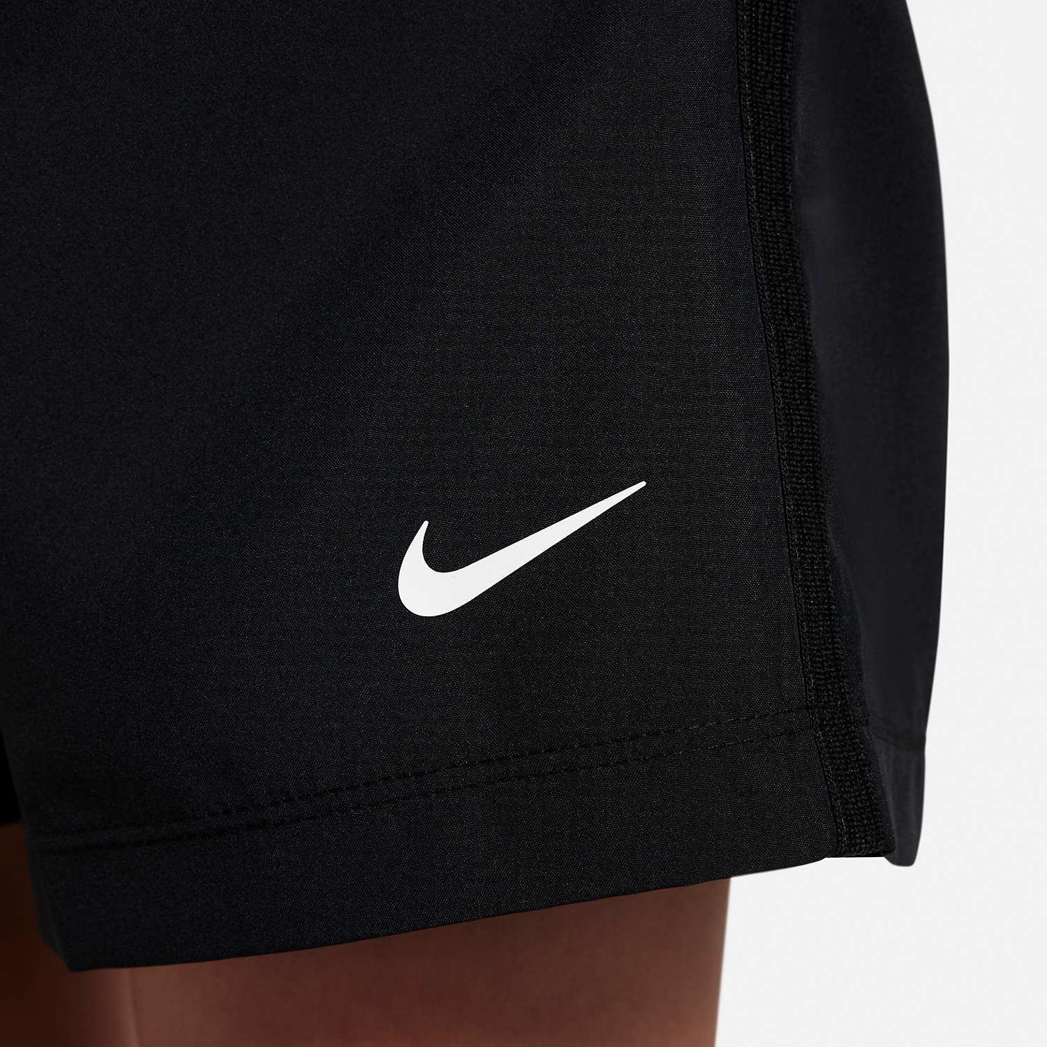 Nike Dri-FIT Icon 6in Shorts Niño - Black/White