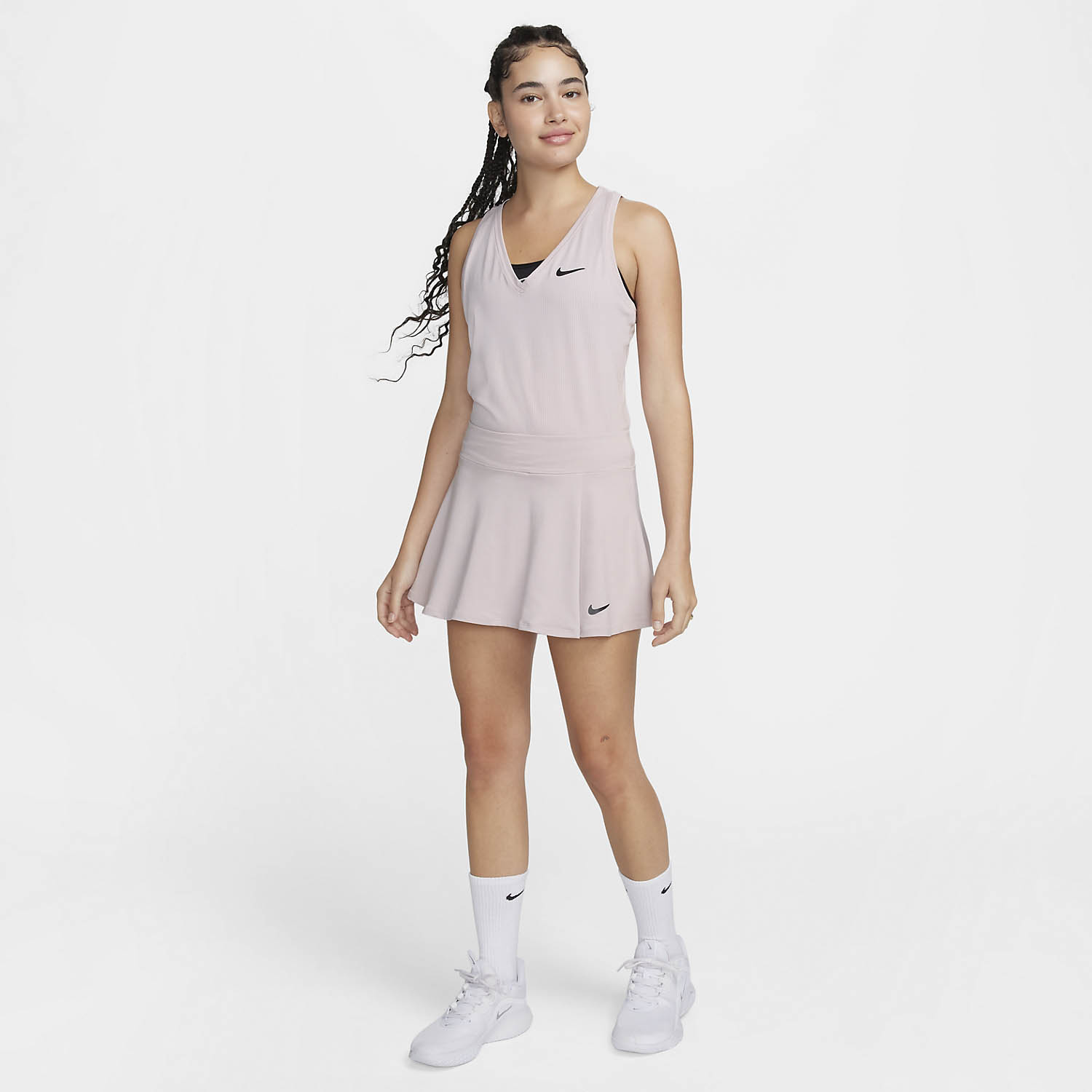 Nike Flouncy Skirt - Platinum Violet/Black