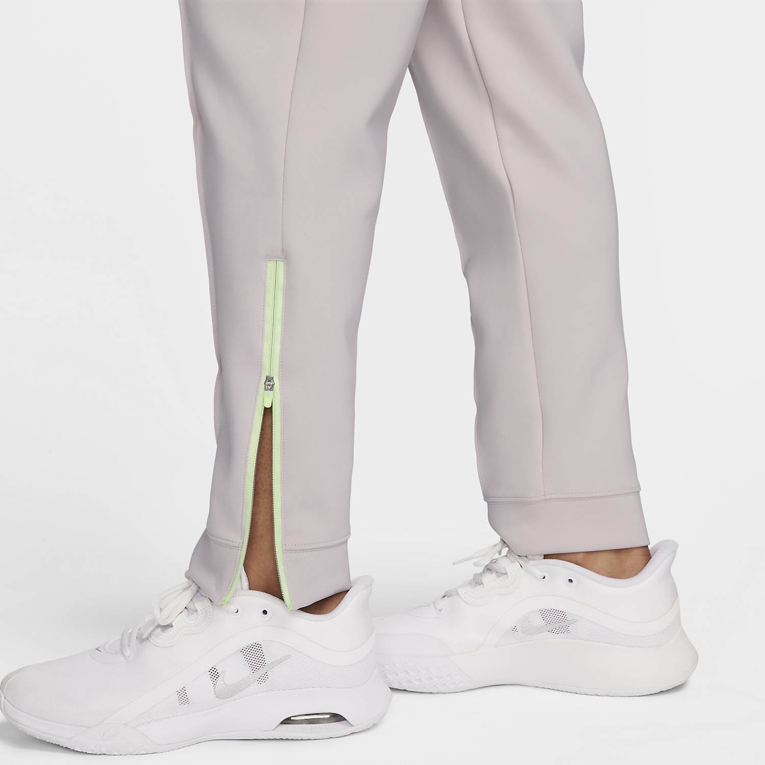 Nike Heritage Knit Pantalones - Platinum Violet/Barely Volt