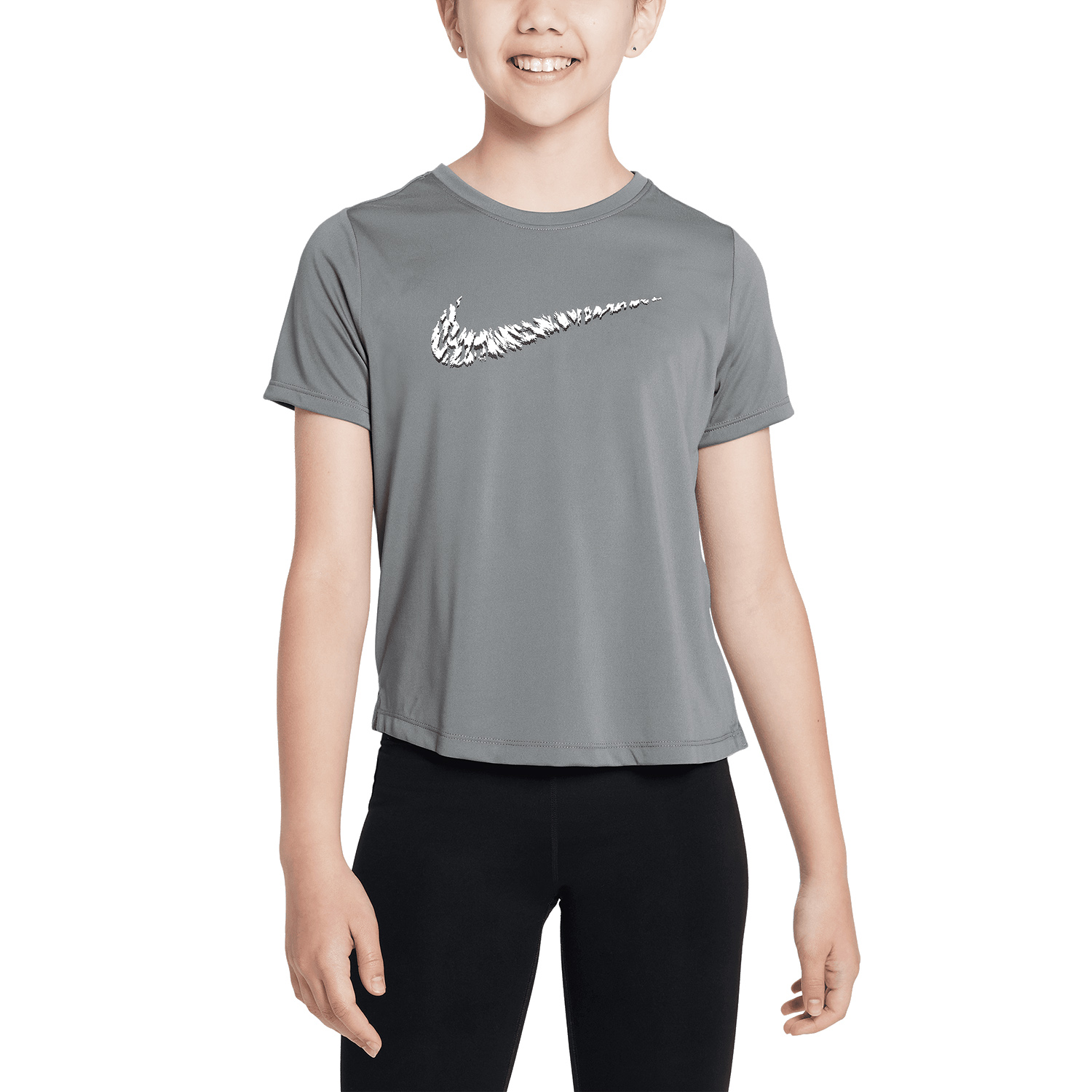 Nike One Camiseta Niña - Smoke Grey