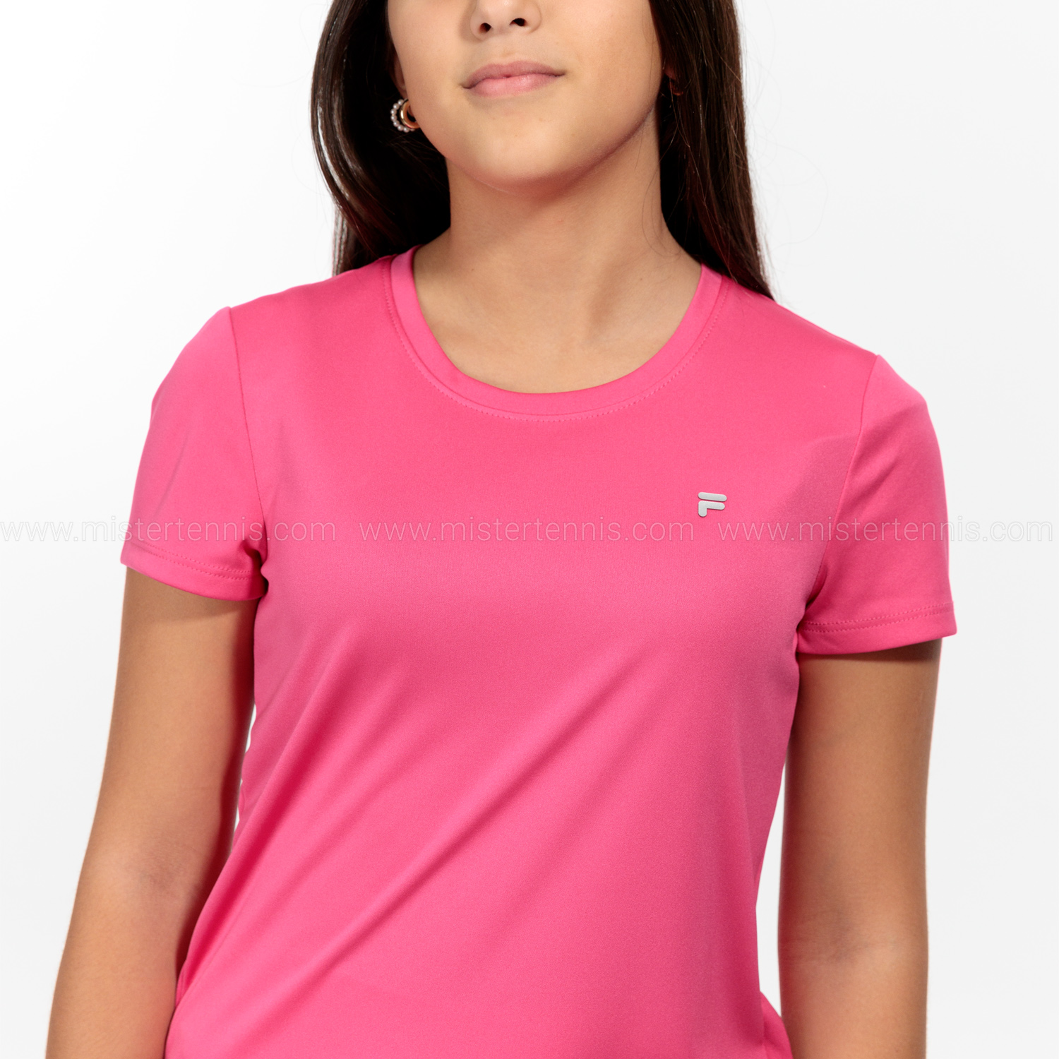 Fila Leonie T-Shirt Girl - Fuchsia Purple