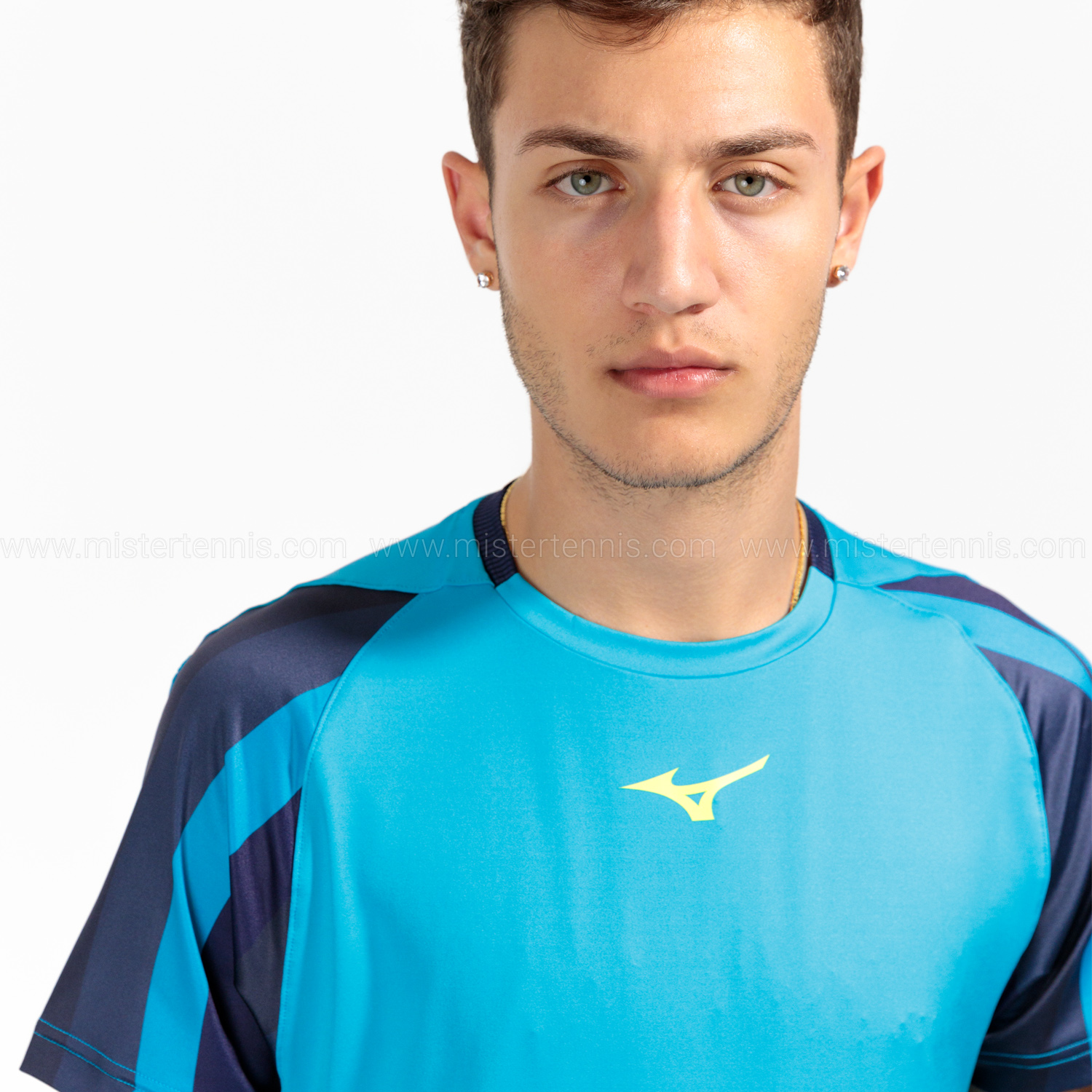 Mizuno Release Shadow T-Shirt - Jet Blue