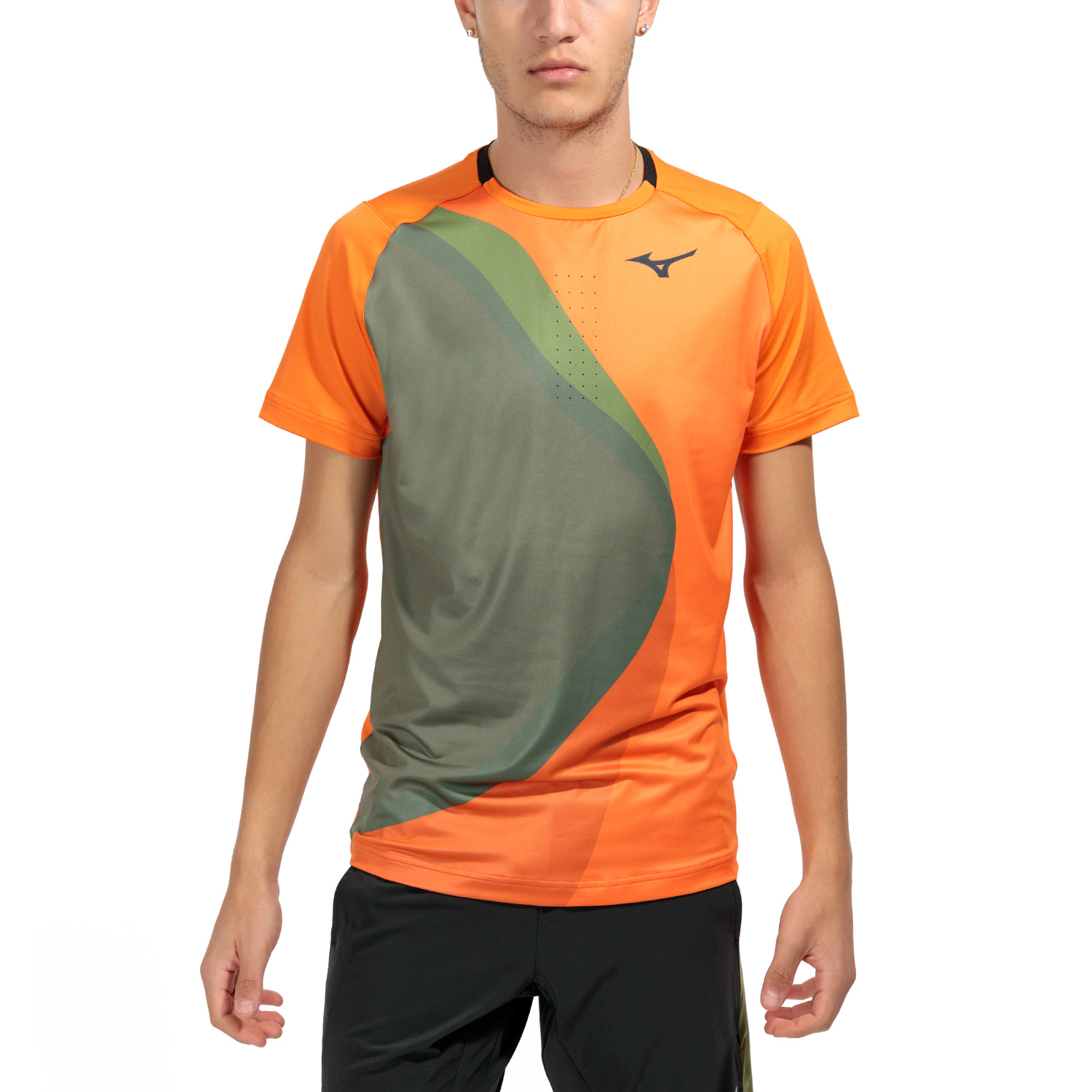 Mizuno Release Shadow Graphic Camiseta - Vibrant Orange