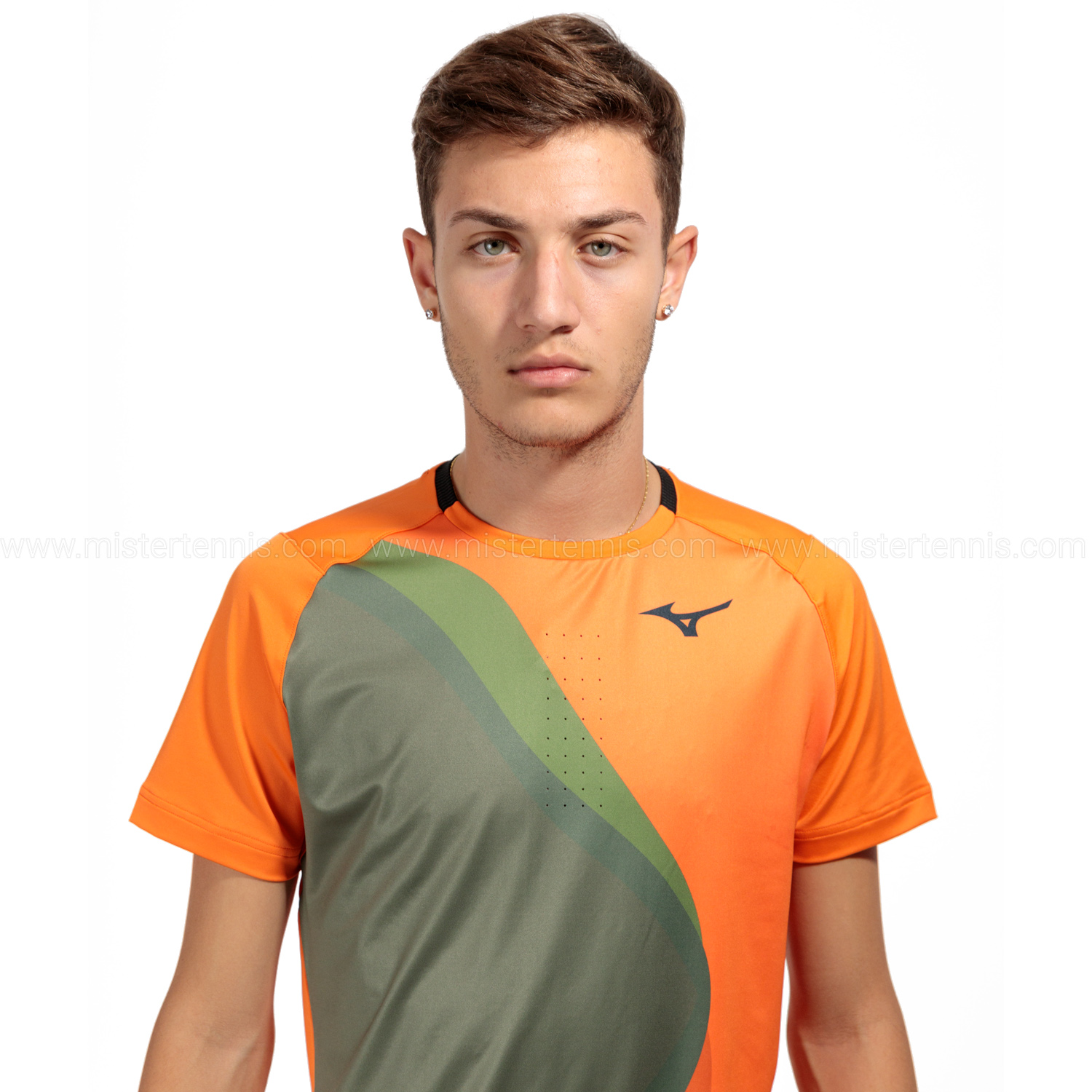 Mizuno Release Shadow Graphic Camiseta - Vibrant Orange