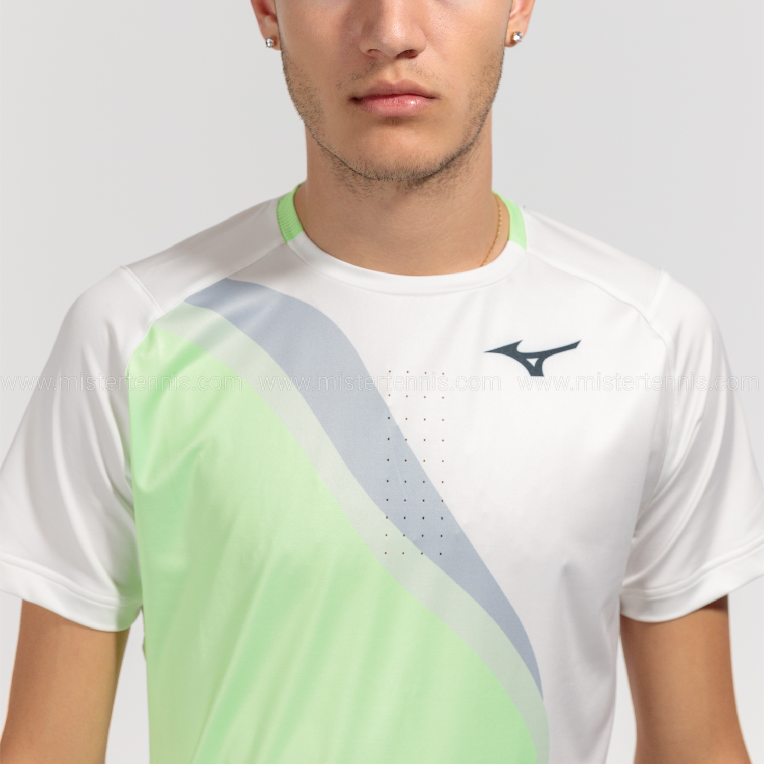 Mizuno Release Shadow Graphic T-Shirt - White