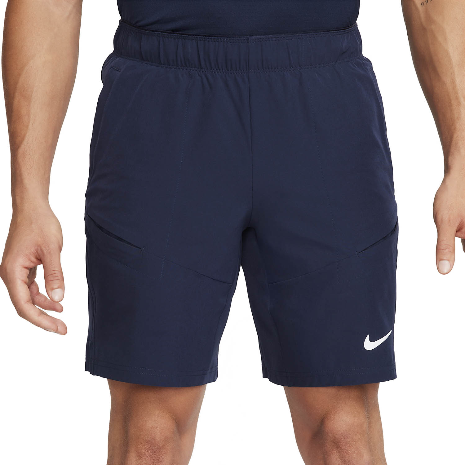 Nike Court Advantage 9in Men's Tennis Shorts - Obsidian/White
